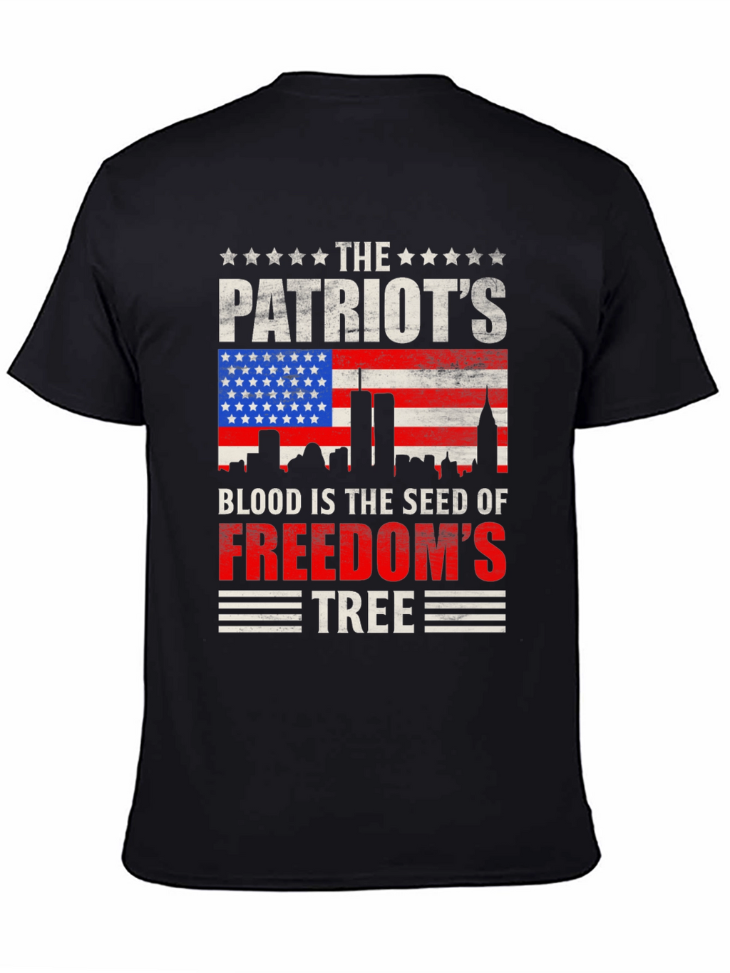Patriots Blood Freedom Tree T-Shirt