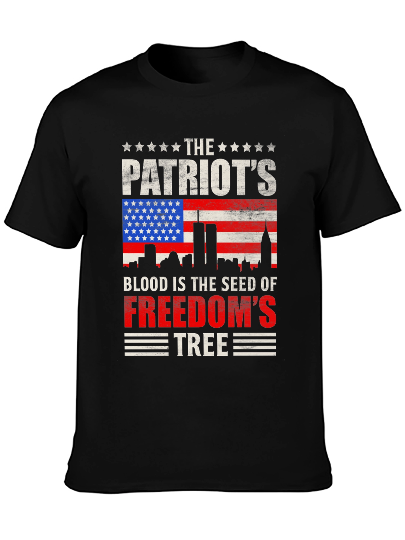 Patriots Blood Freedom Tree T-Shirt