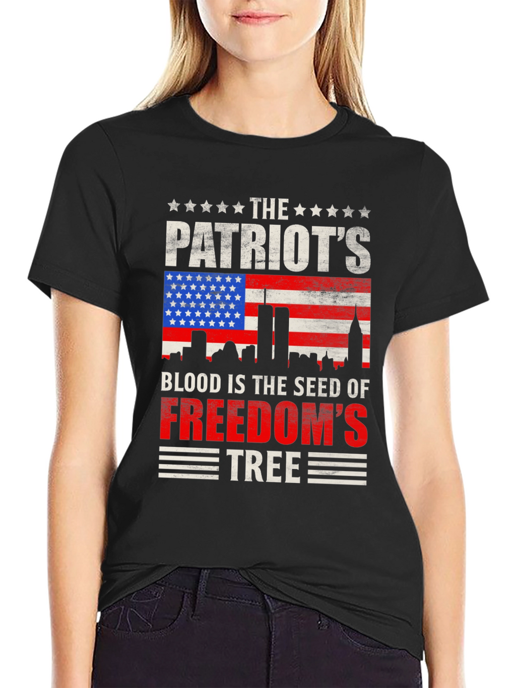 Patriots Blood Freedom Tree T-Shirt