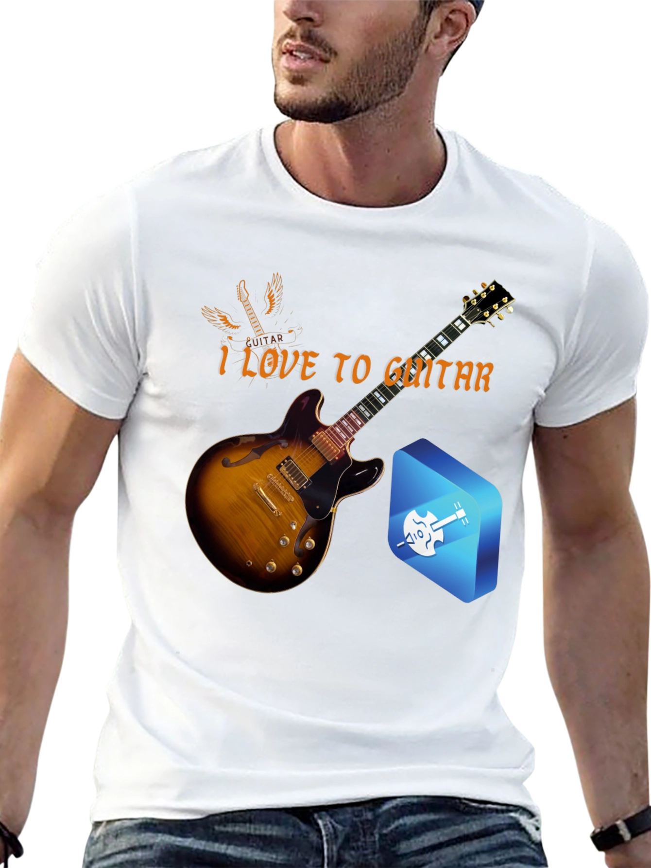 I Love to Guitar T-Shirt
