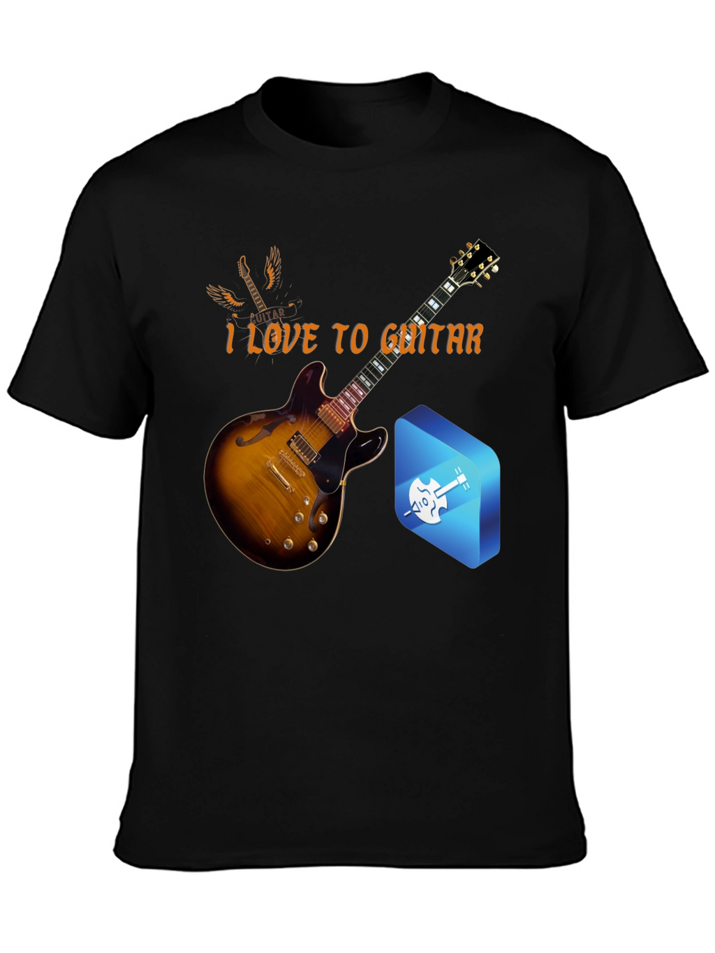 I Love to Guitar T-Shirt