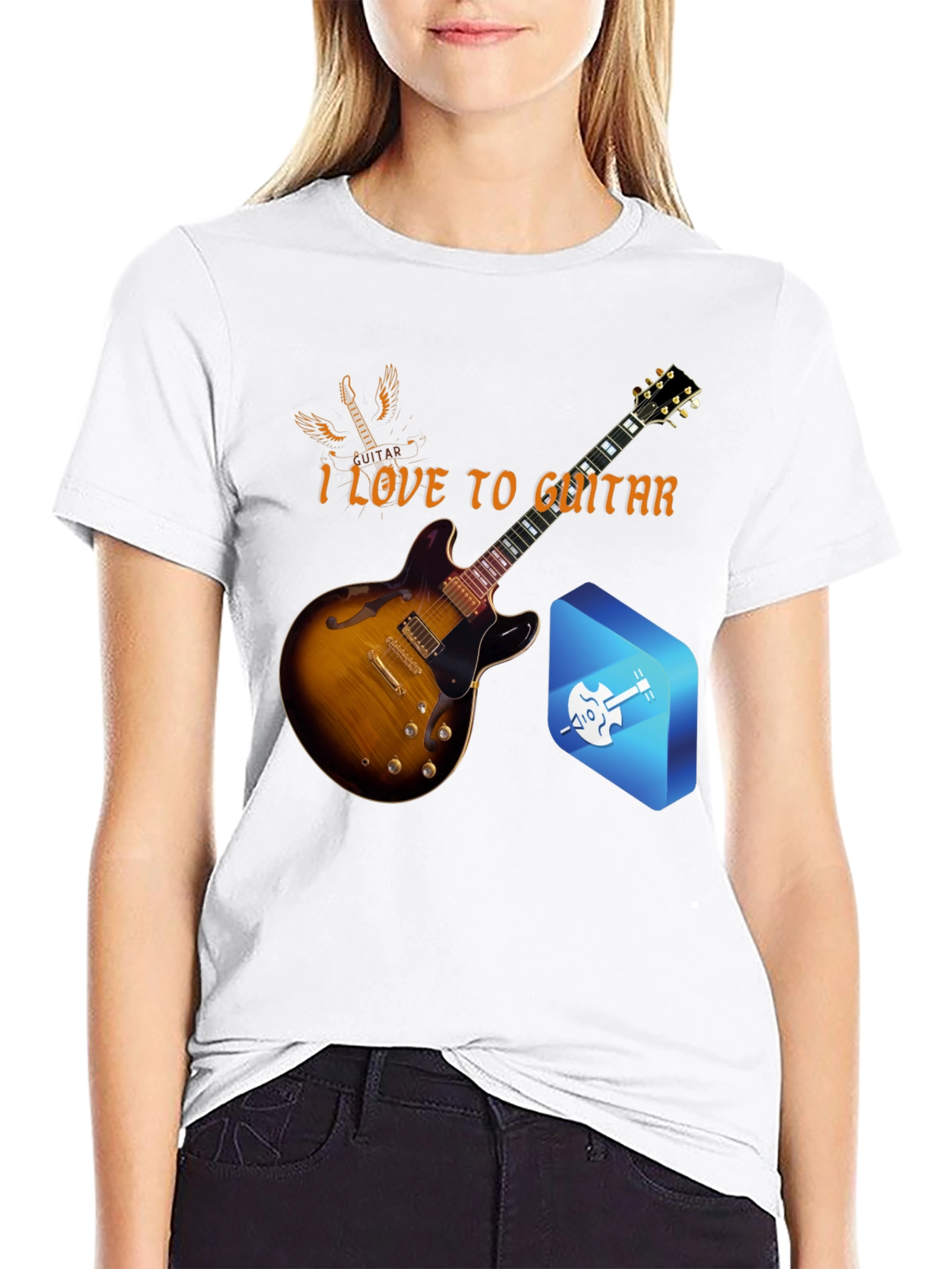 I Love to Guitar T-Shirt