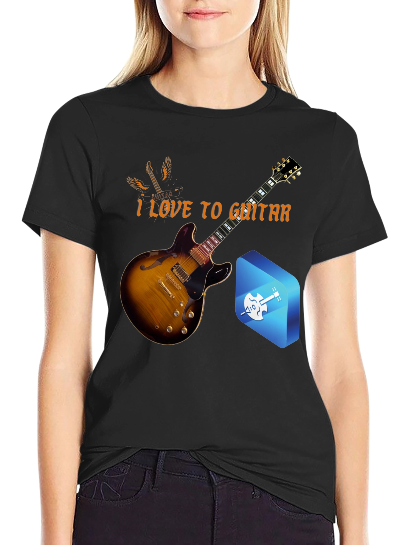 I Love to Guitar T-Shirt