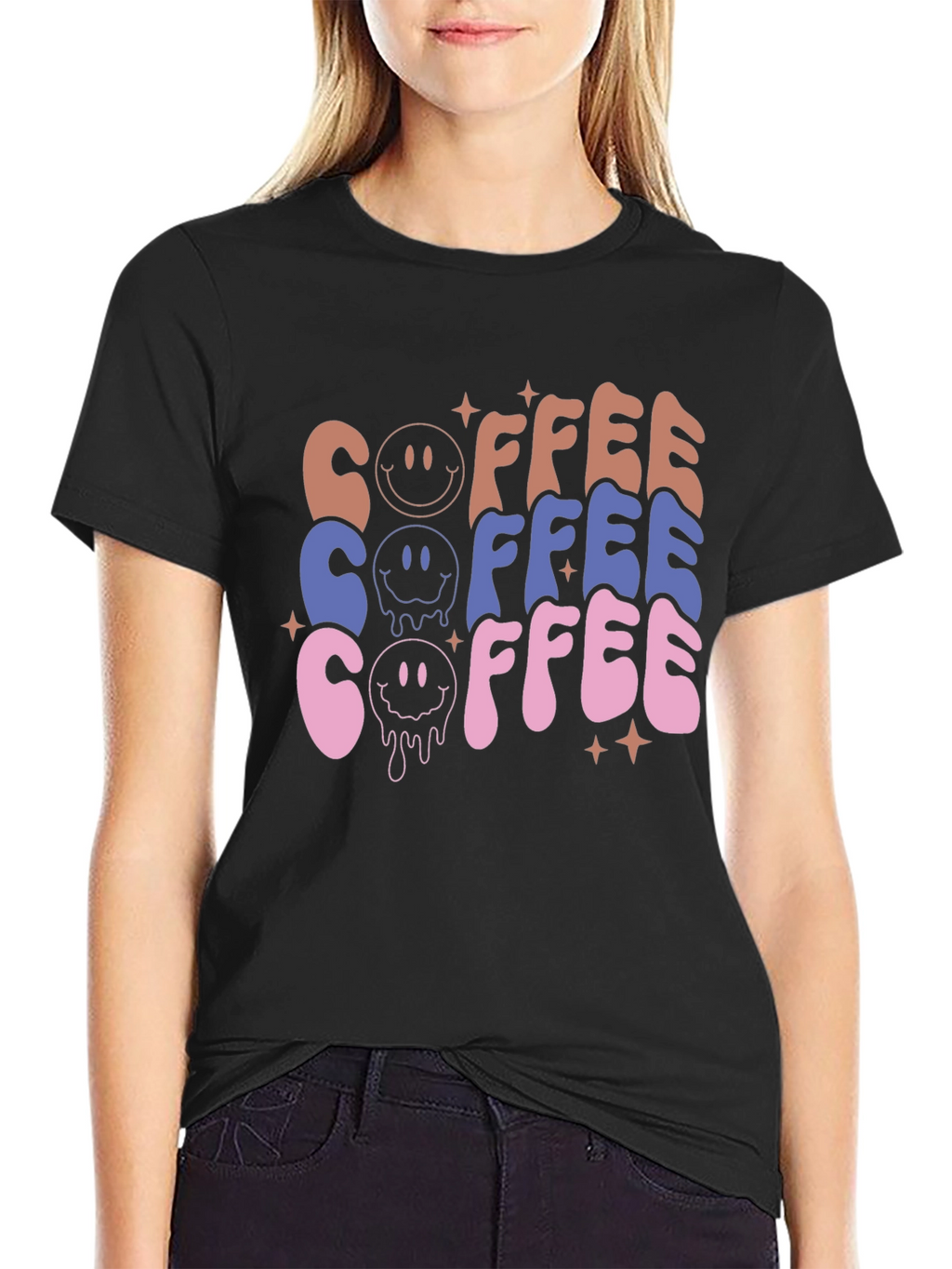 Retro Coffee Graphic Tee - Unisex Casual