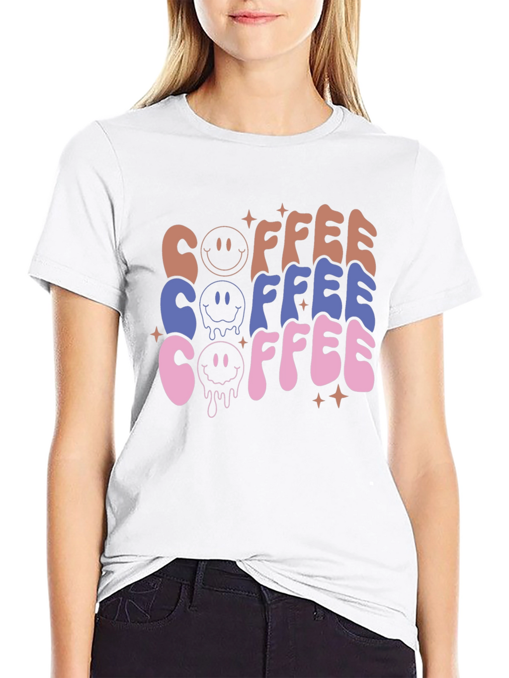 Retro Coffee Graphic Tee - Unisex Casual