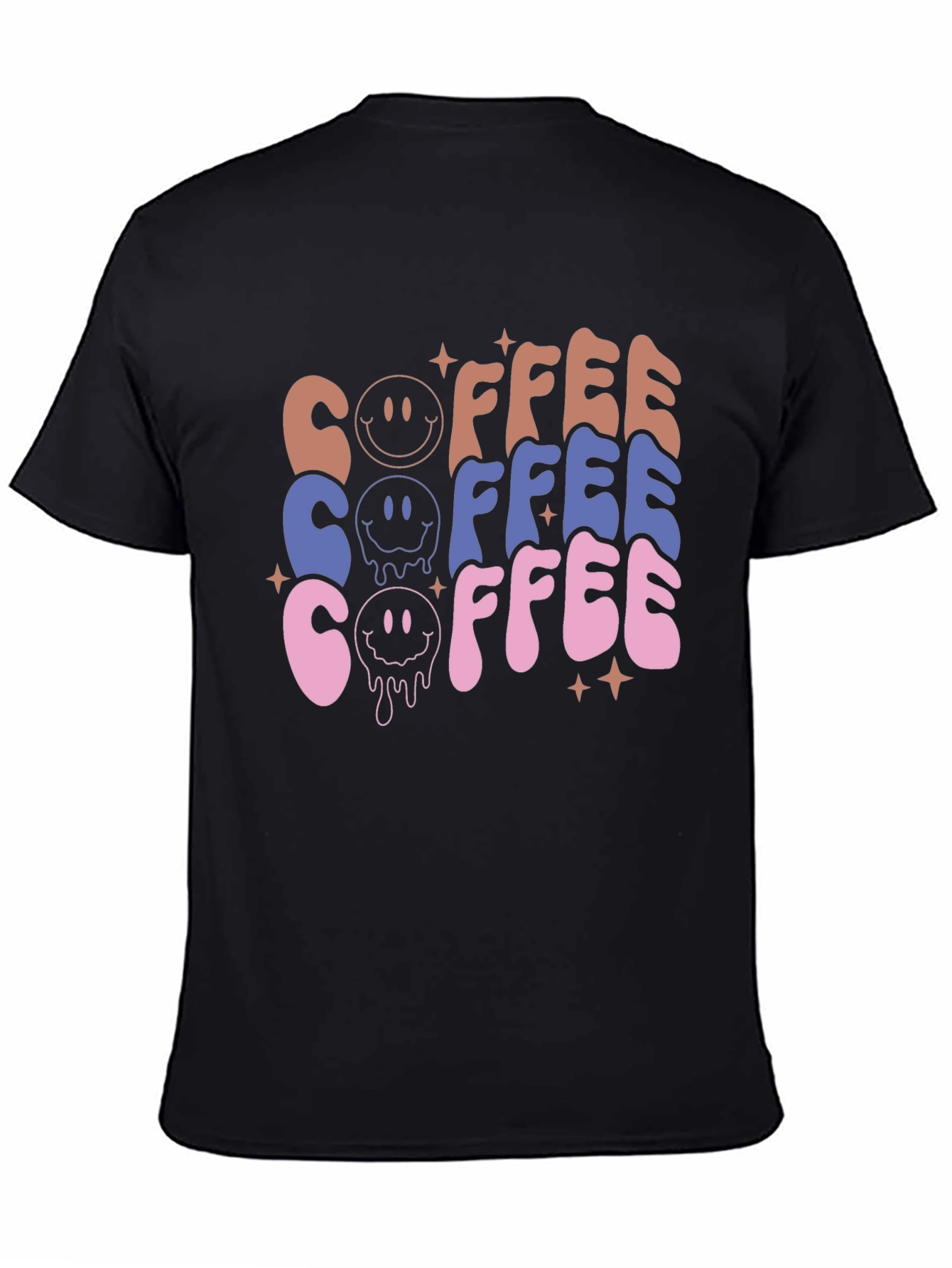 Retro Coffee Graphic Tee - Unisex Casual