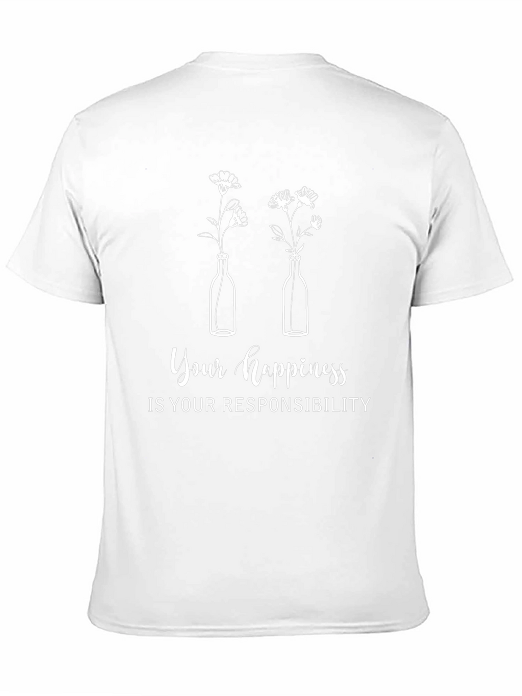 Happiness Responsibility Graphic T-Shirt