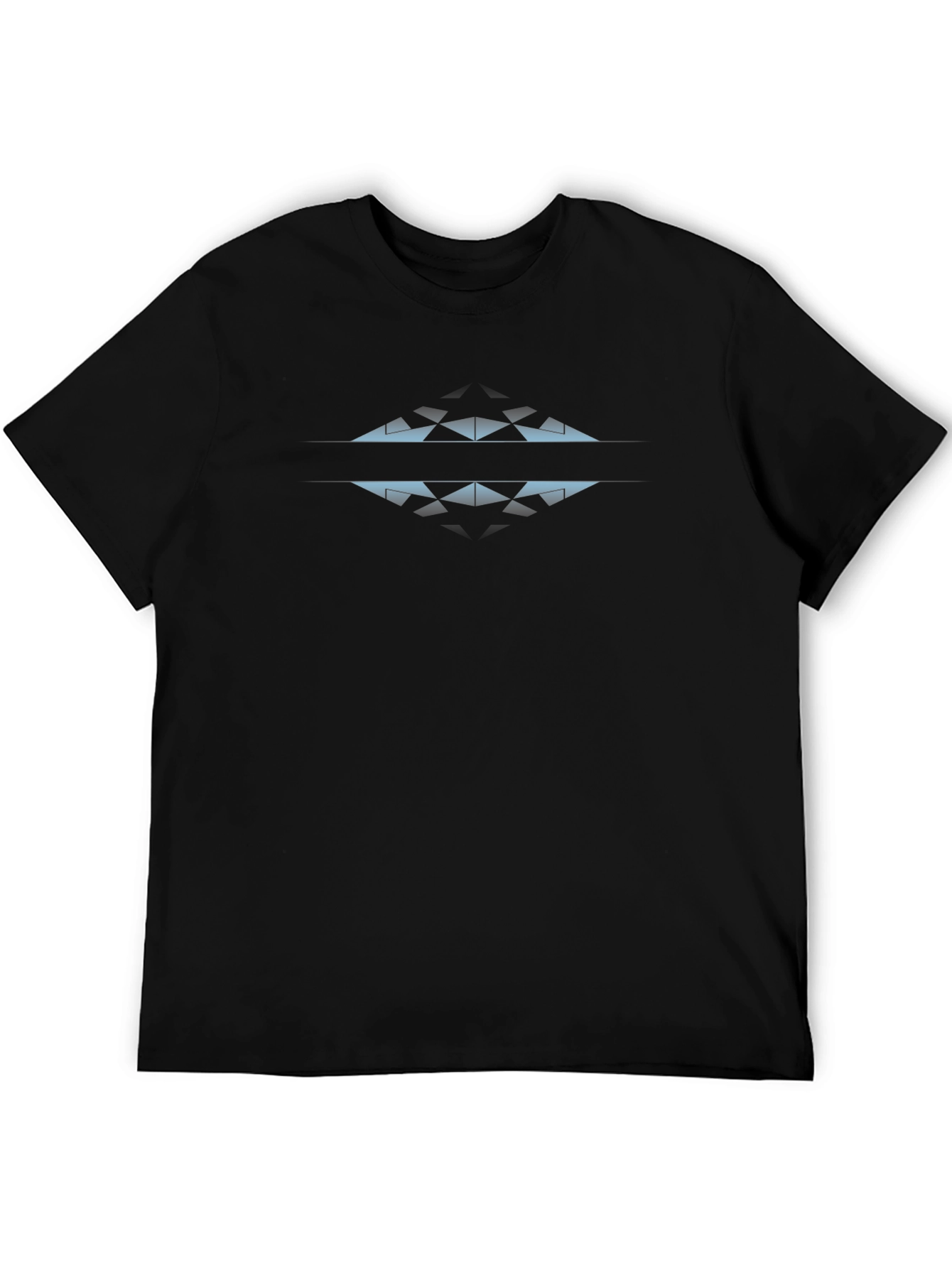 Geometric Abstract Graphic Print T-Shirt