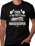 Qualified Housekeeper Graphic Tee