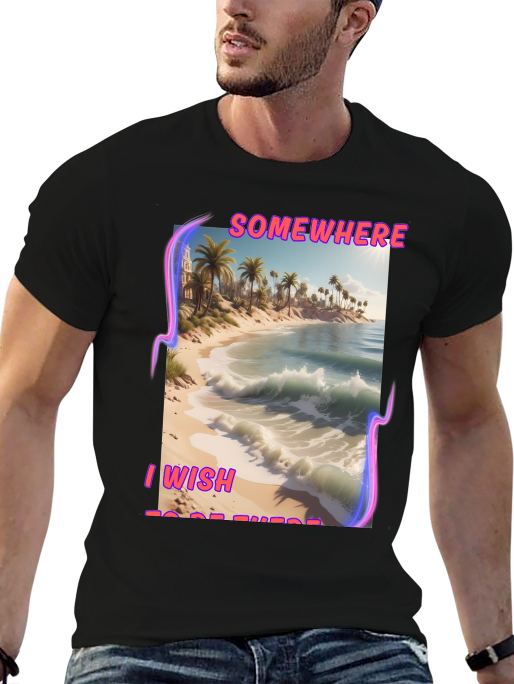 Wish You Were Here Graphic Tee