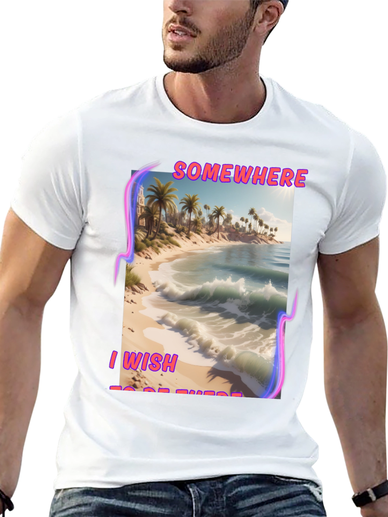 Wish You Were Here Graphic Tee
