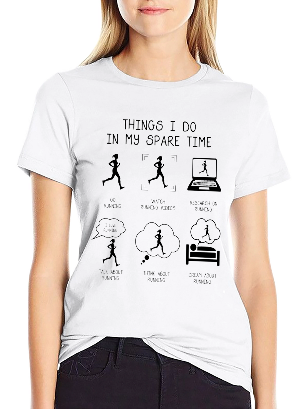 Running Obsession T-Shirt: Spare Time Fun