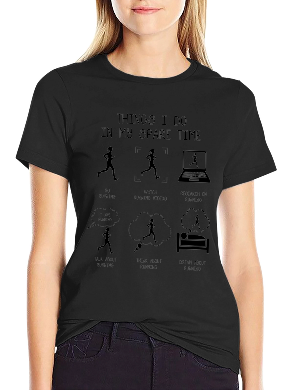 Running Obsession T-Shirt: Spare Time Fun