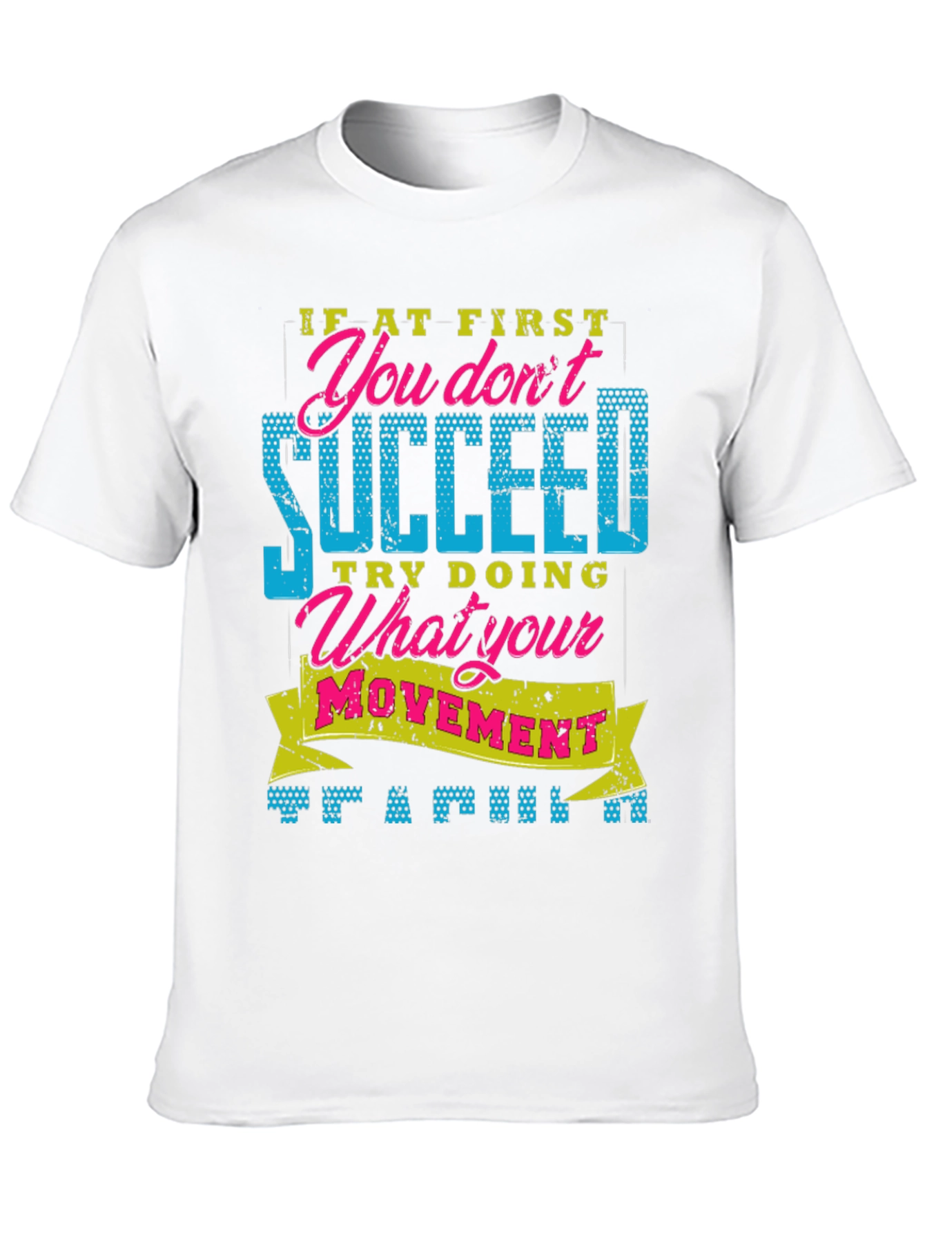 Funny Fitness T-Shirt: Movement Training Graphic Tee