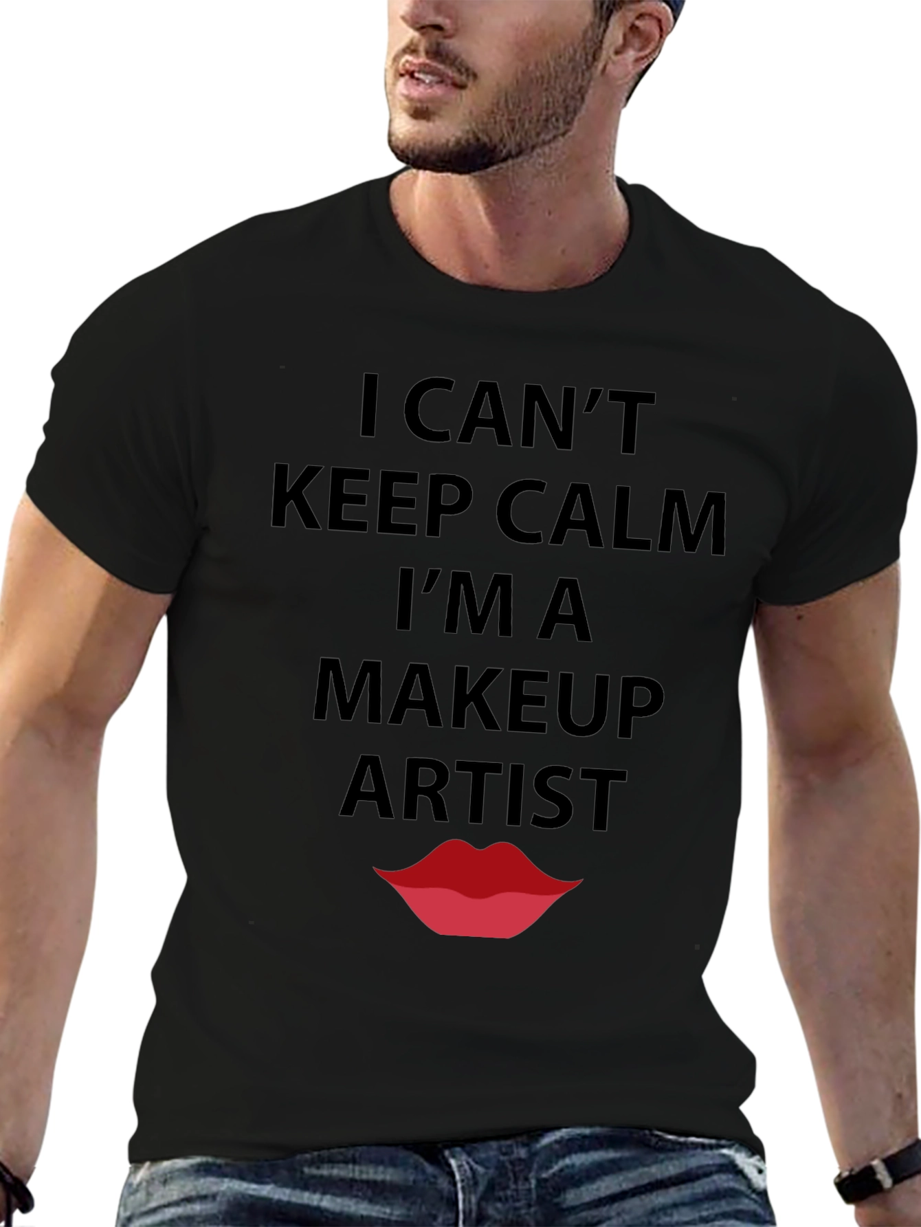 Makeup Artist T-Shirt - Keep Calm Funny Tee