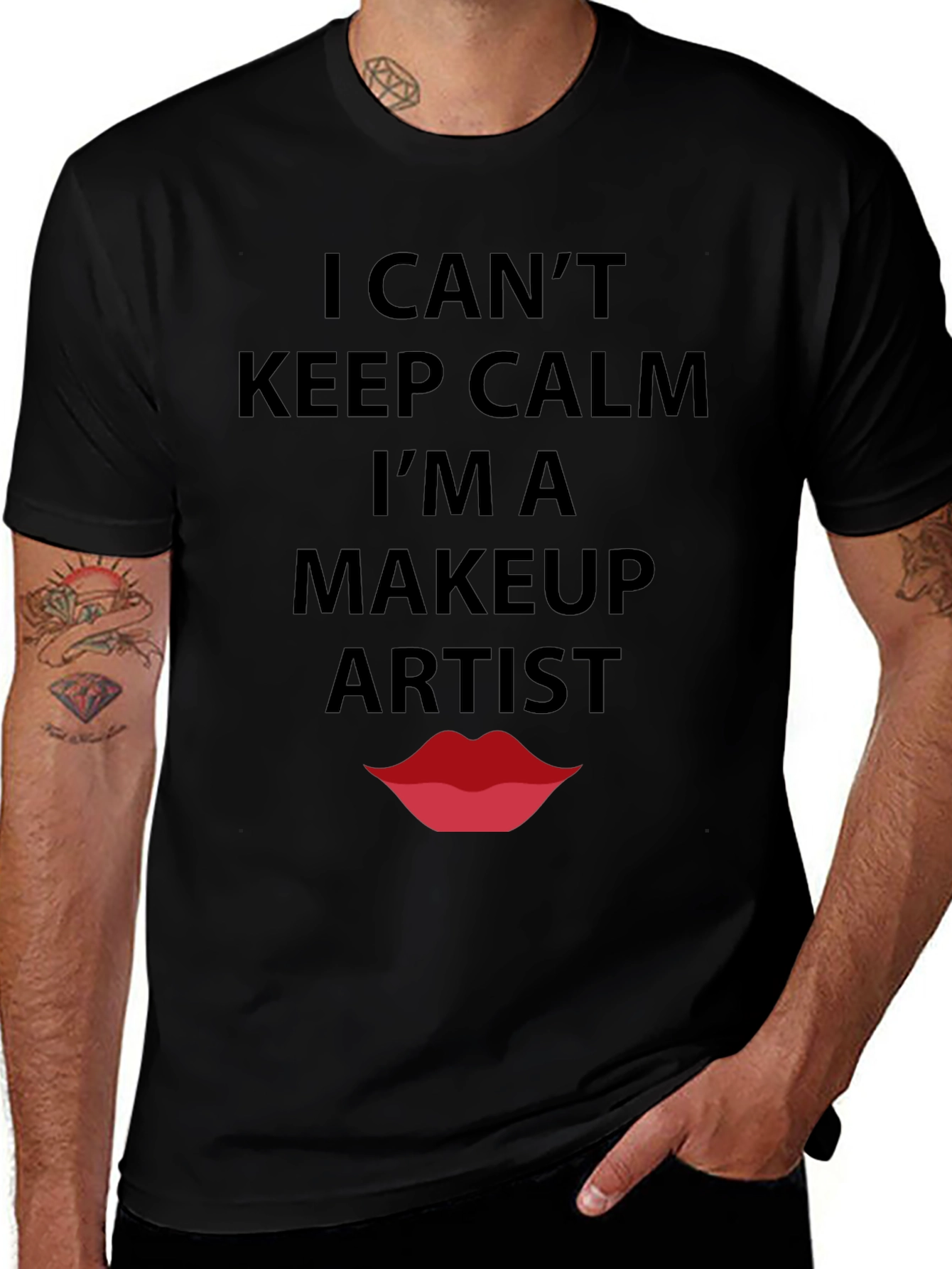 Makeup Artist T-Shirt - Keep Calm Funny Tee