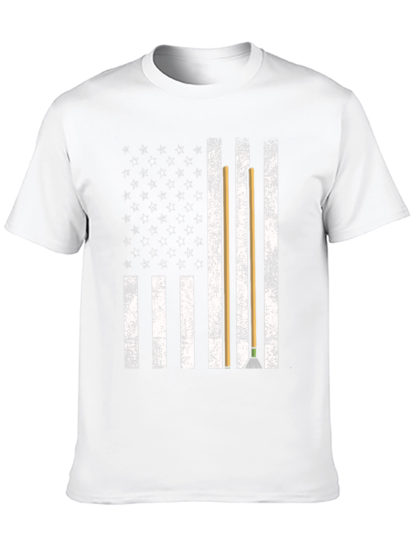American Flag Janitor T-Shirt