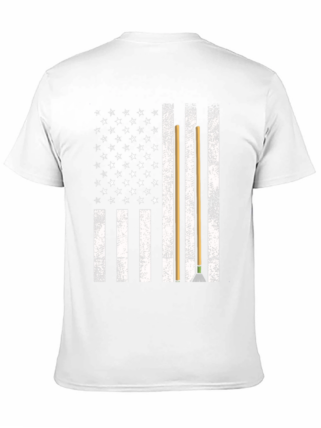 American Flag Janitor T-Shirt