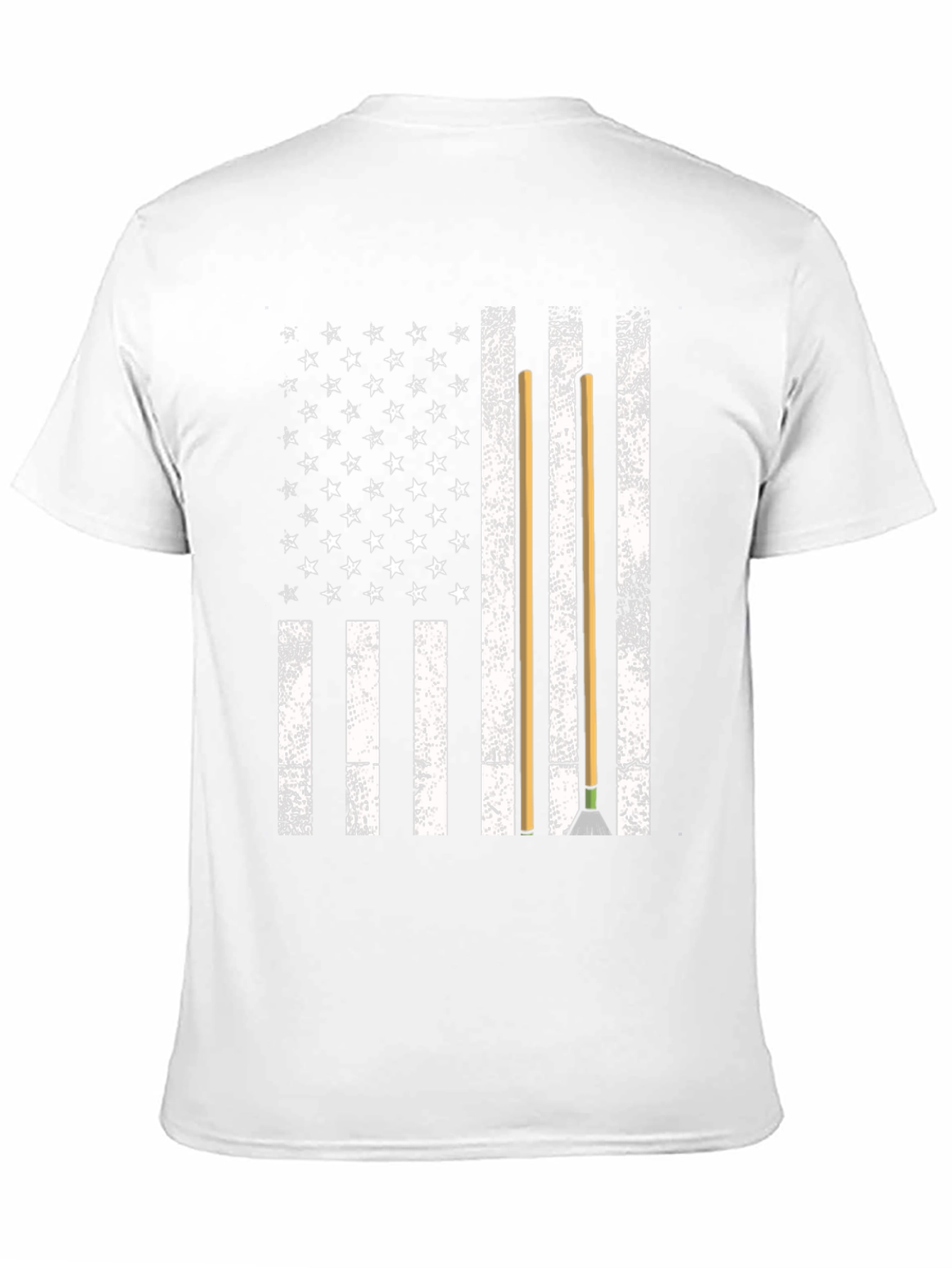 American Flag Janitor T-Shirt