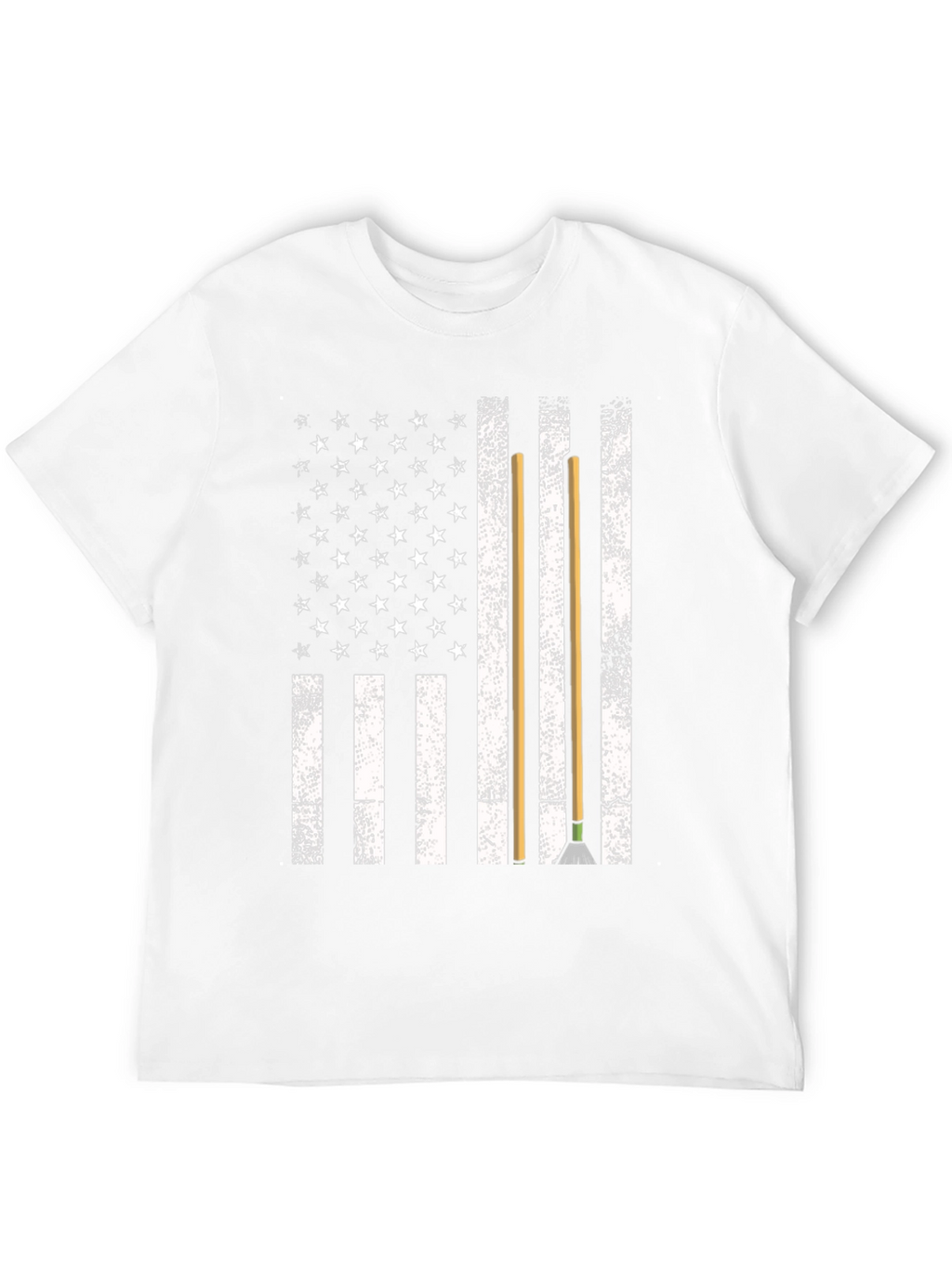 American Flag Janitor T-Shirt