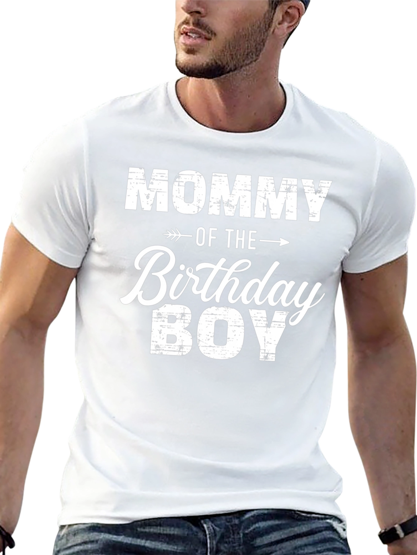 Mommy of the Birthday Boy Graphic T-Shirt