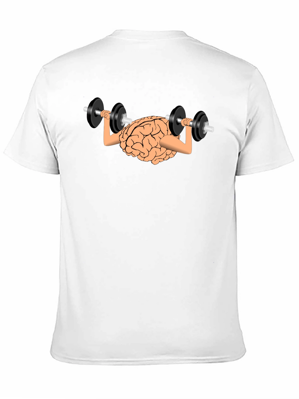Brain Lifting Dumbbells Black T-Shirt