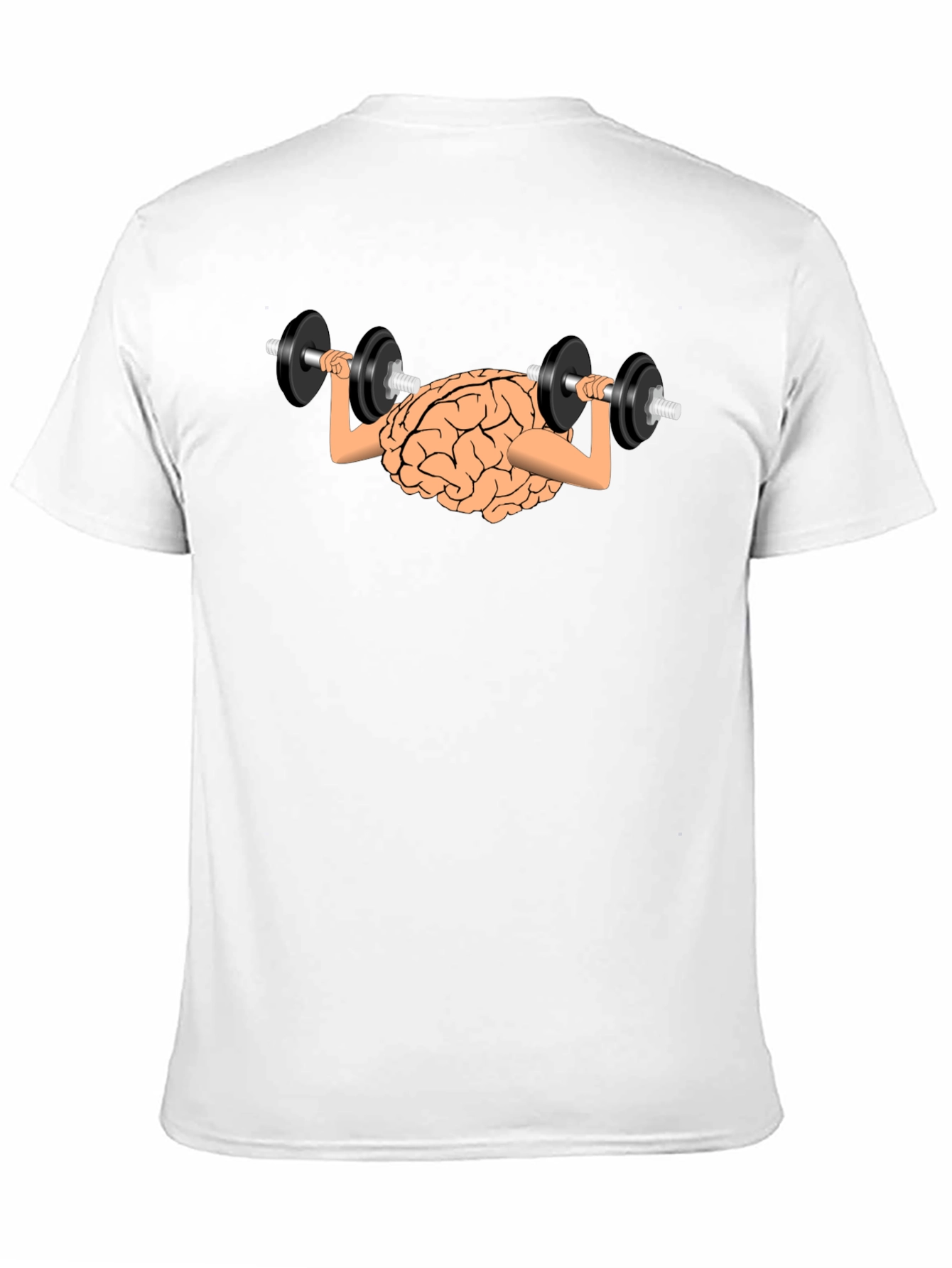 Brain Lifting Dumbbells Black T-Shirt