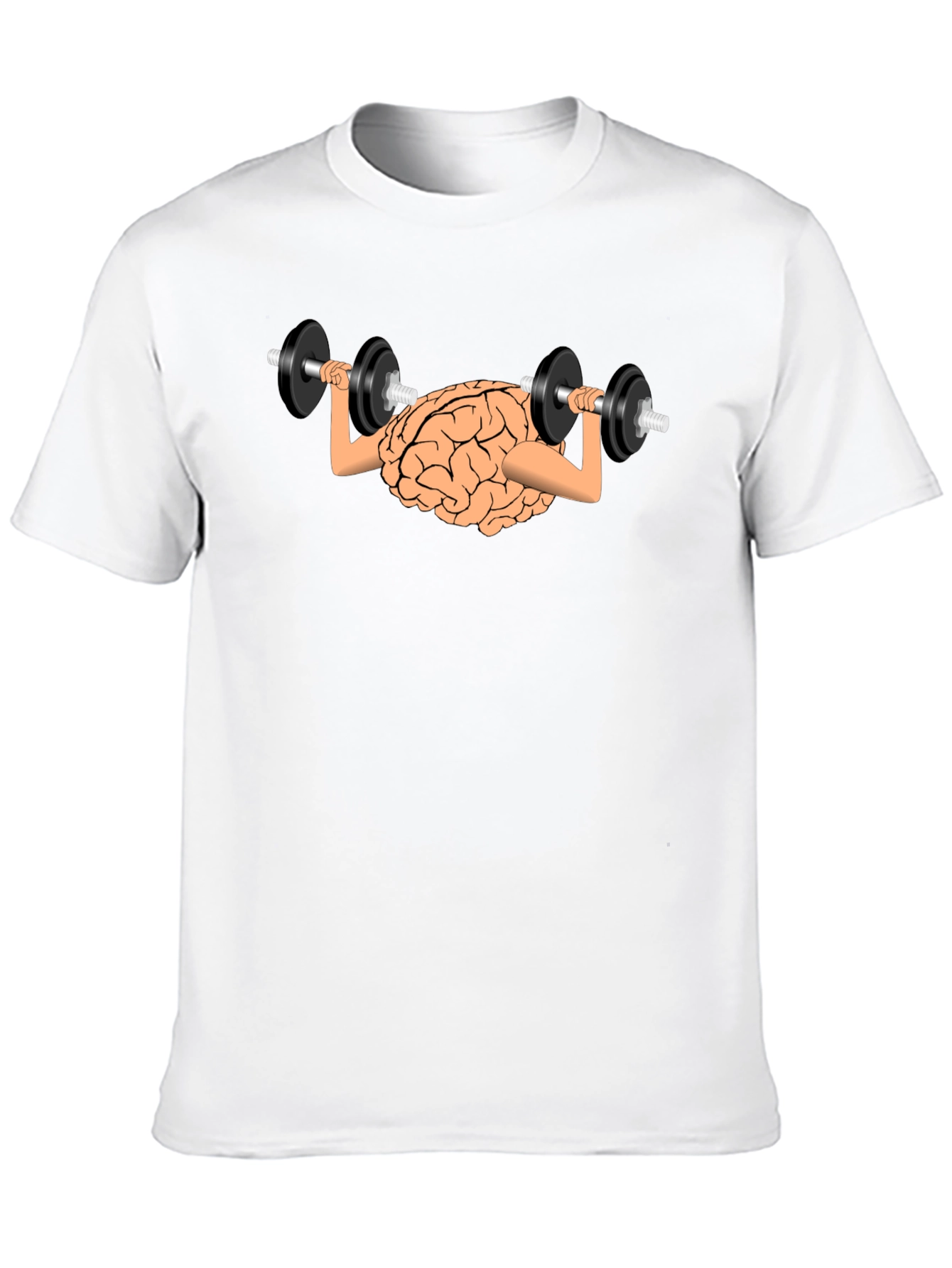 Brain Lifting Dumbbells Black T-Shirt
