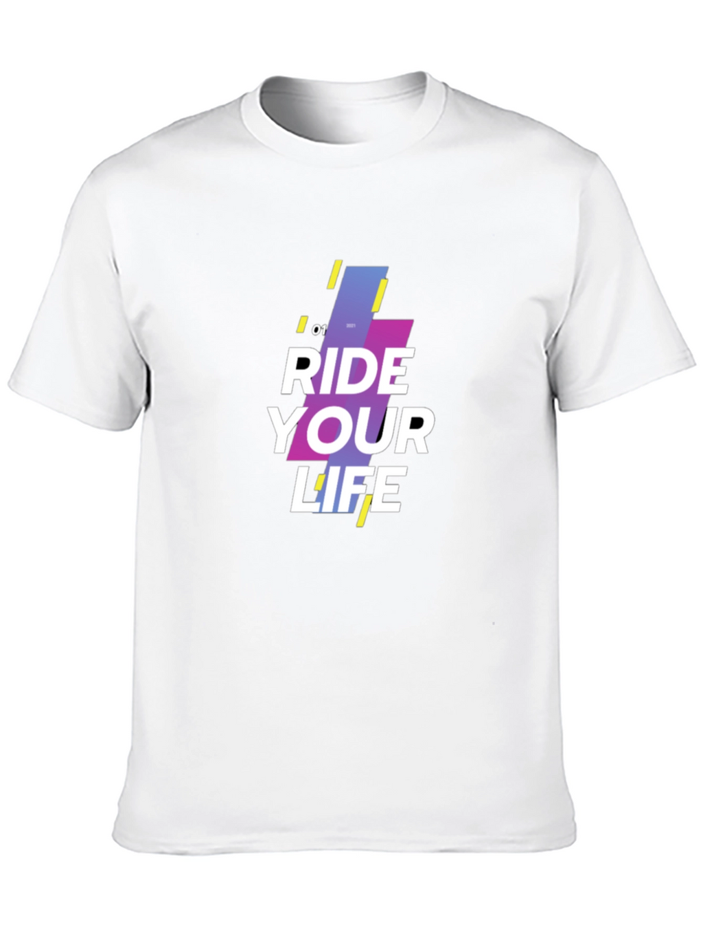 Ride Your Life Graphic Black T-Shirt