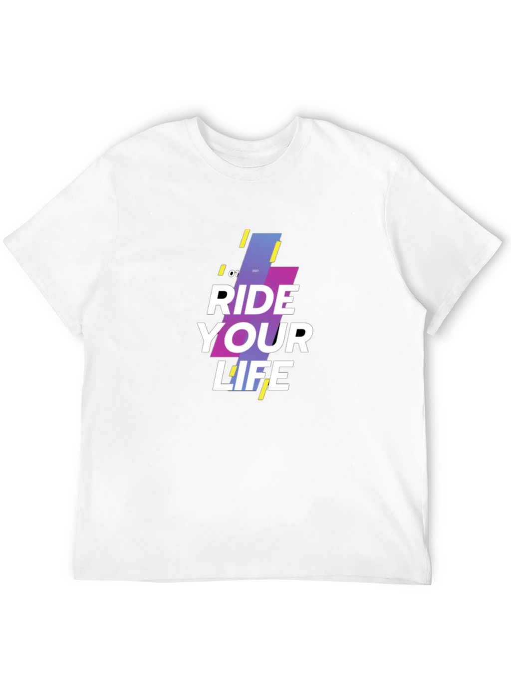 Ride Your Life Graphic Black T-Shirt