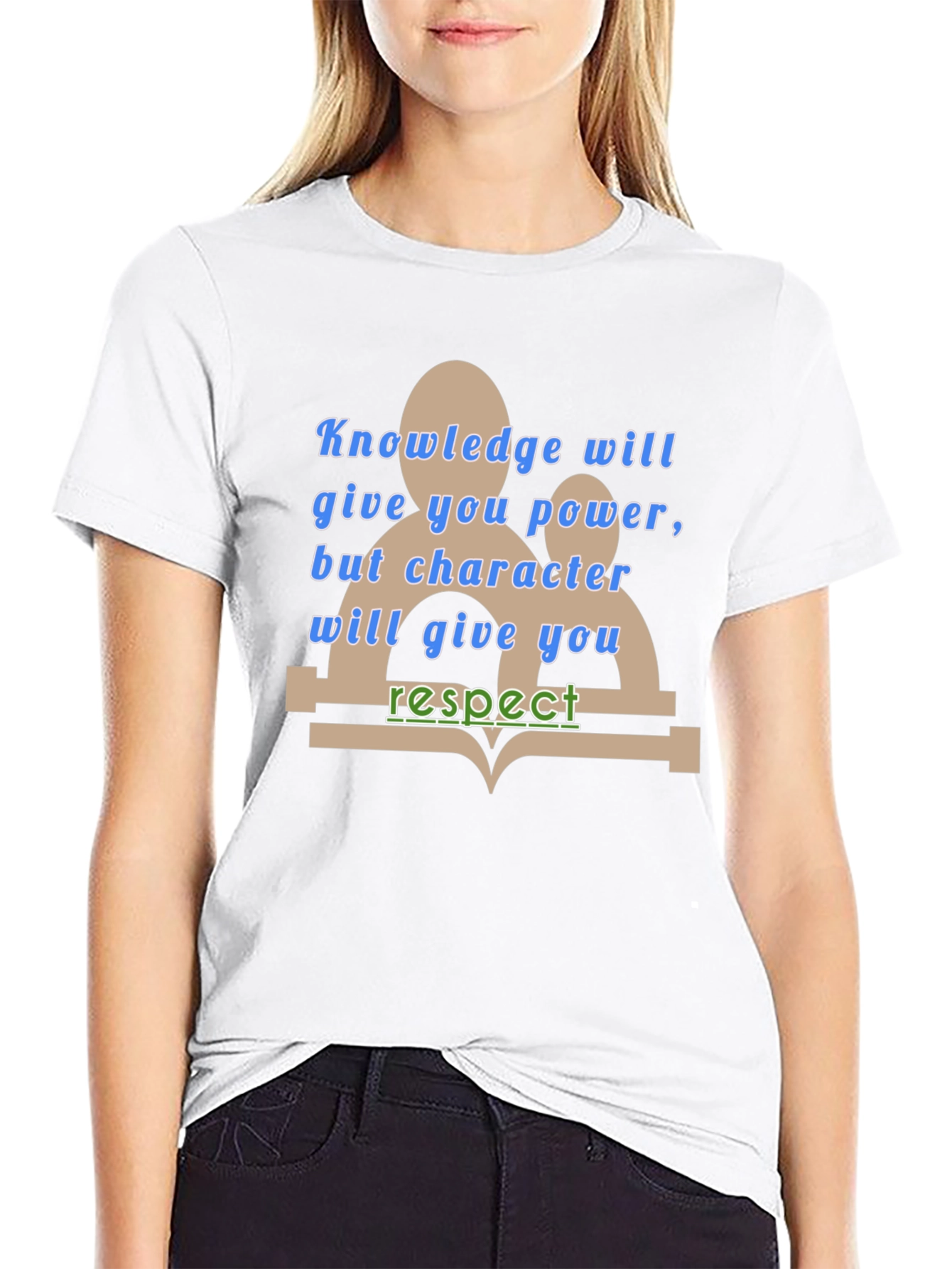 Knowledge & Character Tee