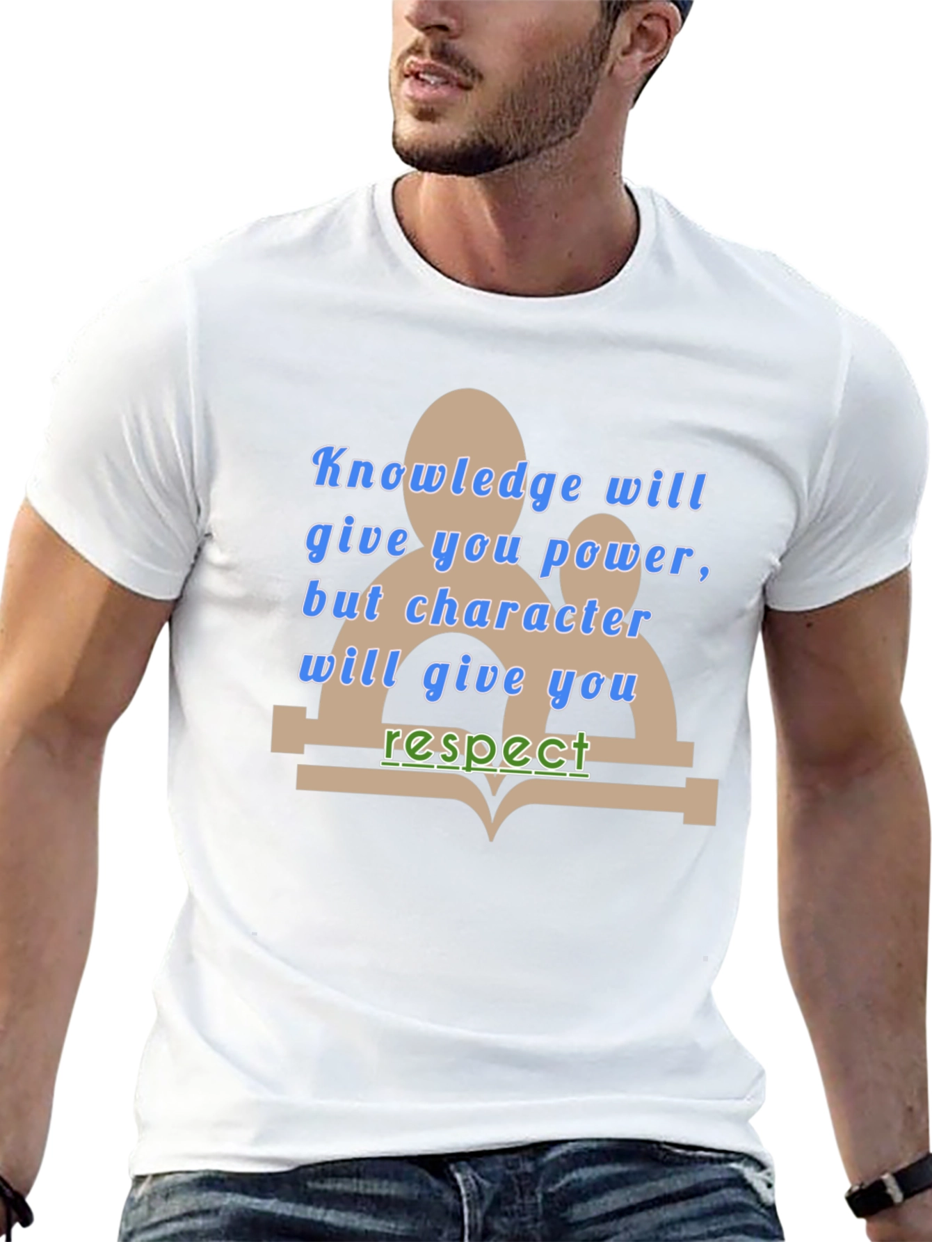 Knowledge & Character Tee