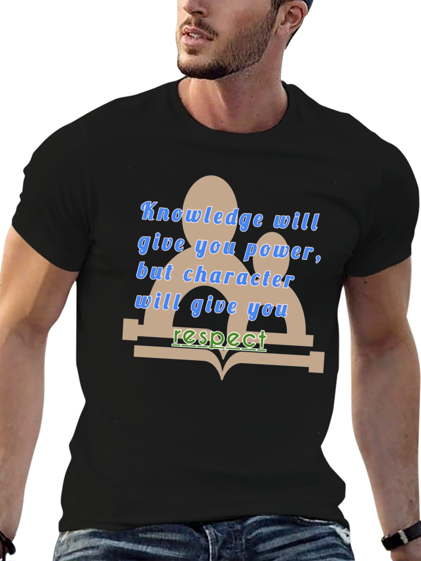 Knowledge & Character Tee