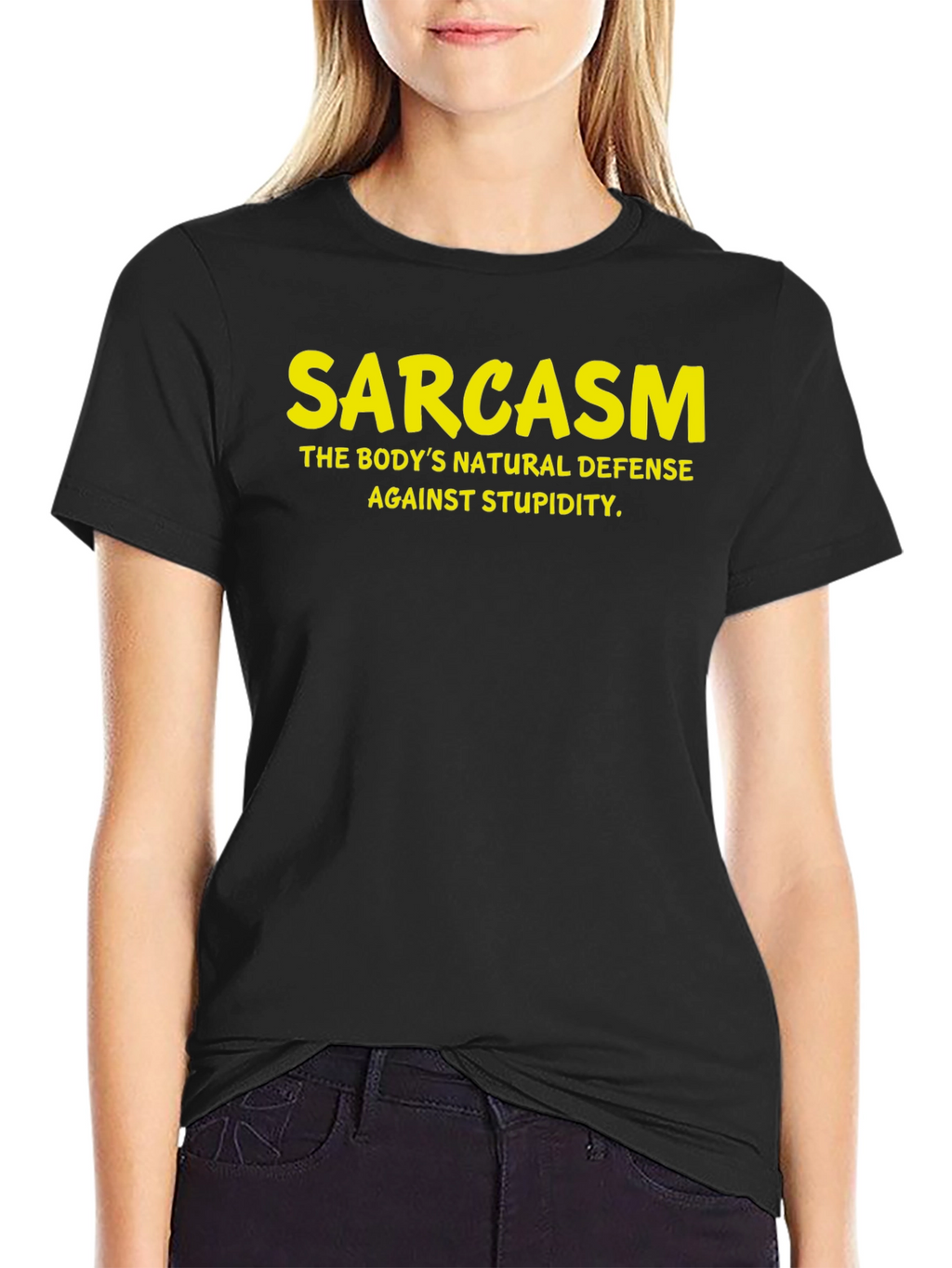 Sarcasm T-Shirt: Natural Defense Against Stupidity