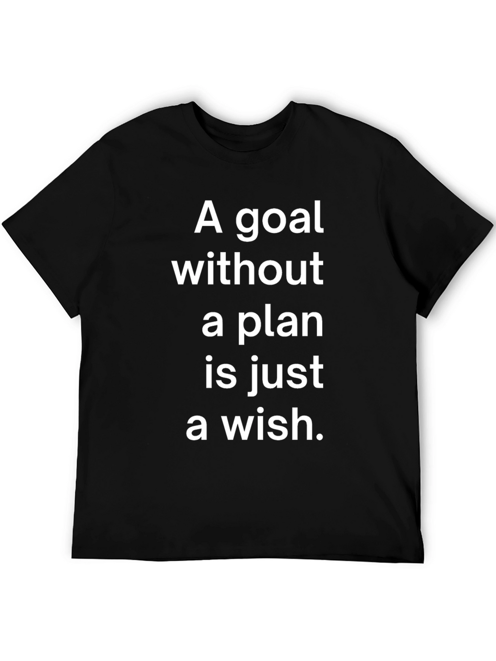Motivational Goal T-Shirt: Plan for Success!