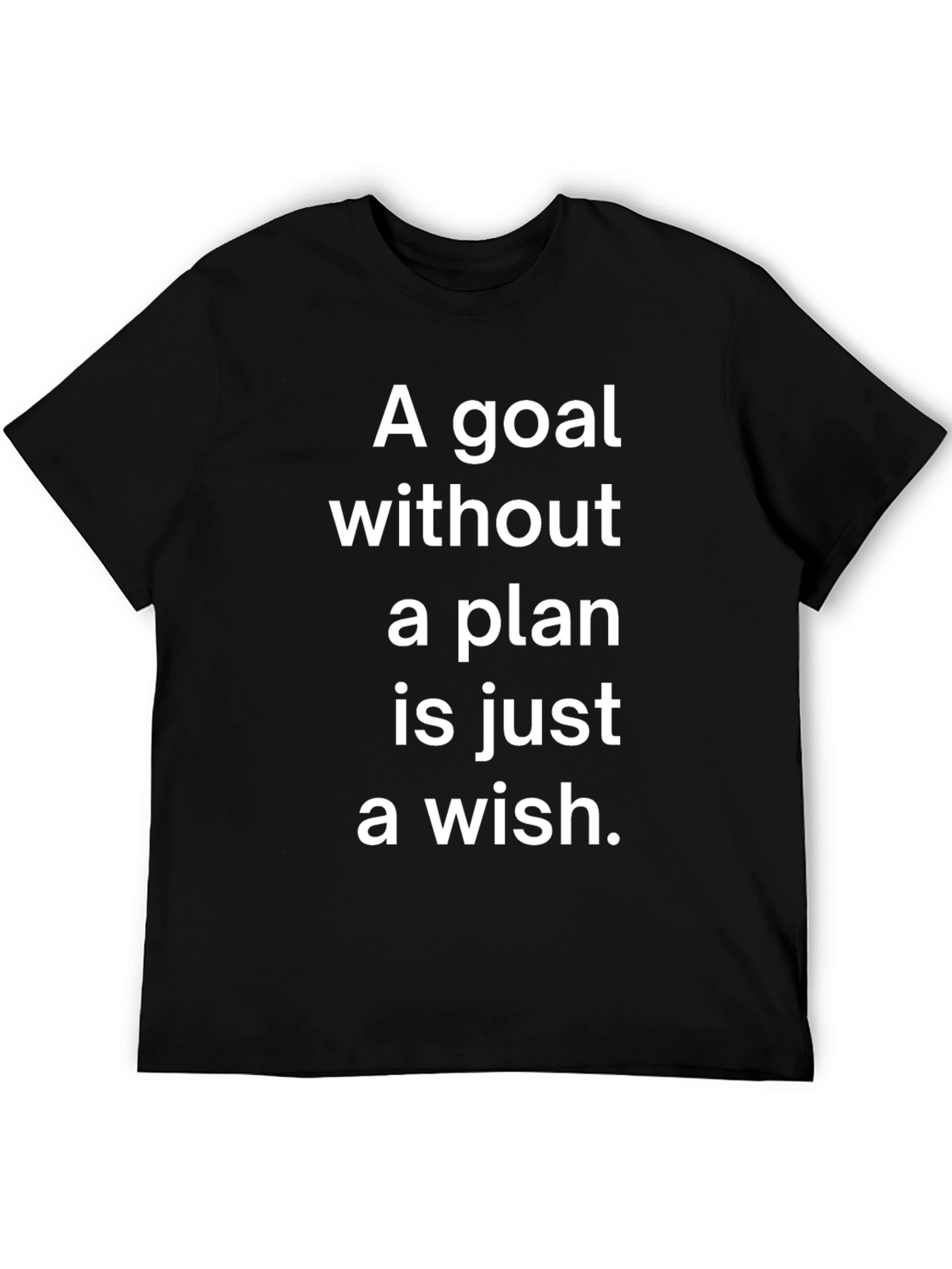Motivational Goal T-Shirt: Plan for Success!