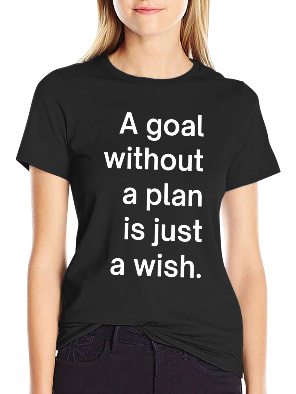 Motivational Goal T-Shirt: Plan for Success!