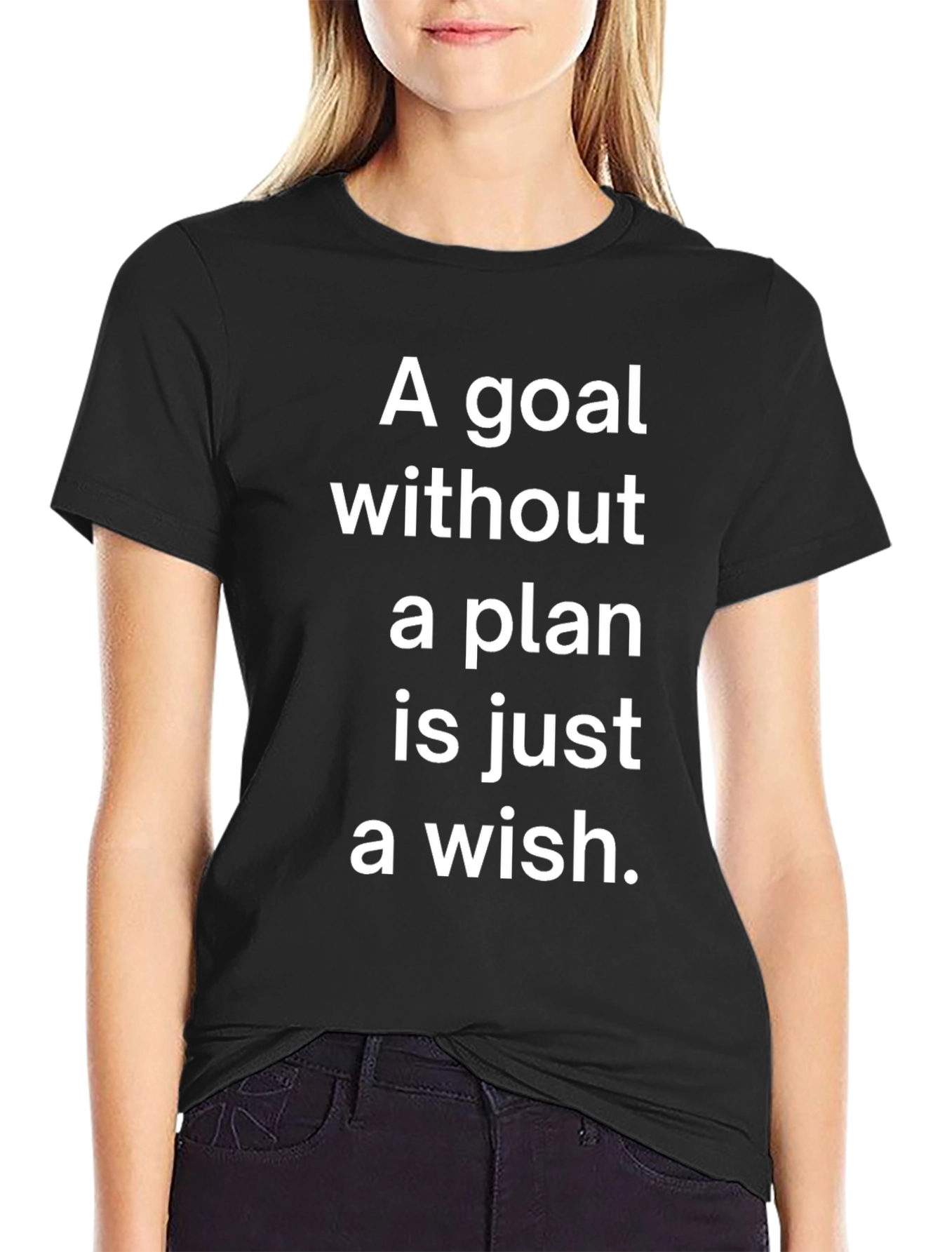 Motivational Goal T-Shirt: Plan for Success!