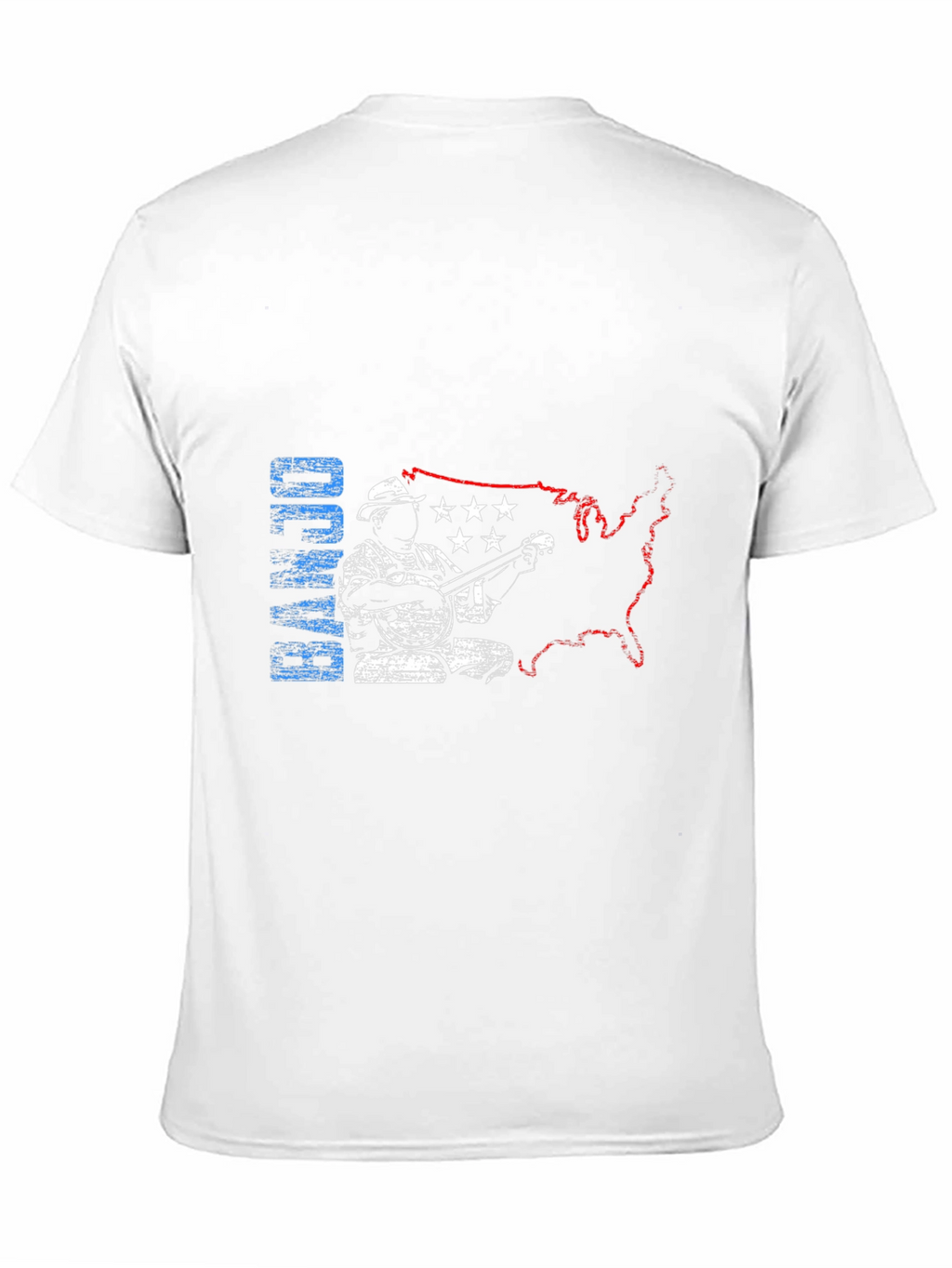 Patriotic Banjo Player T-Shirt