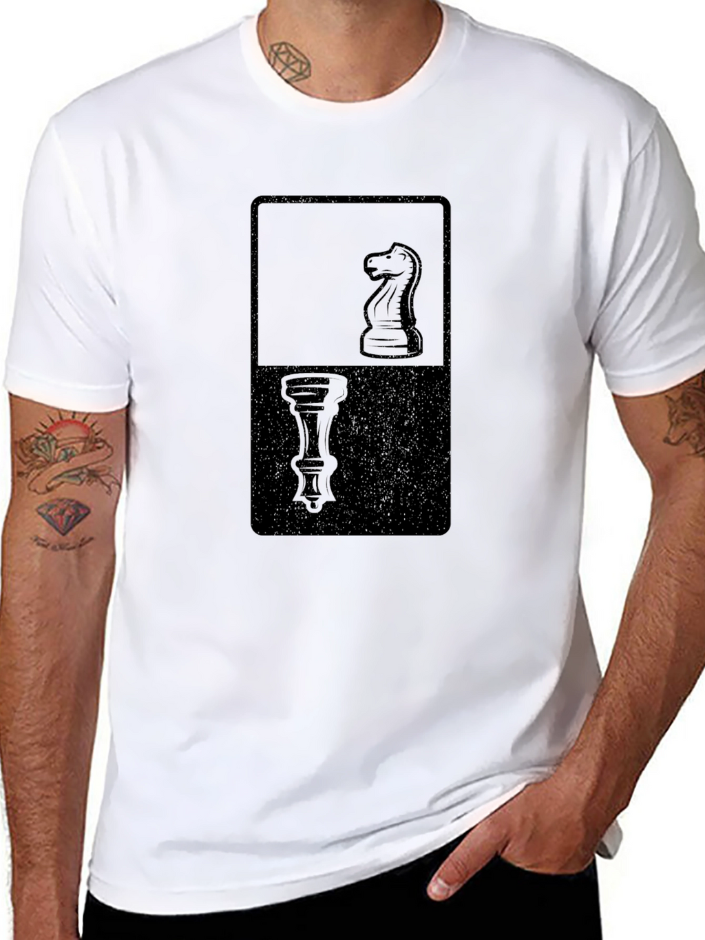Chess Knight & Queen T-Shirt