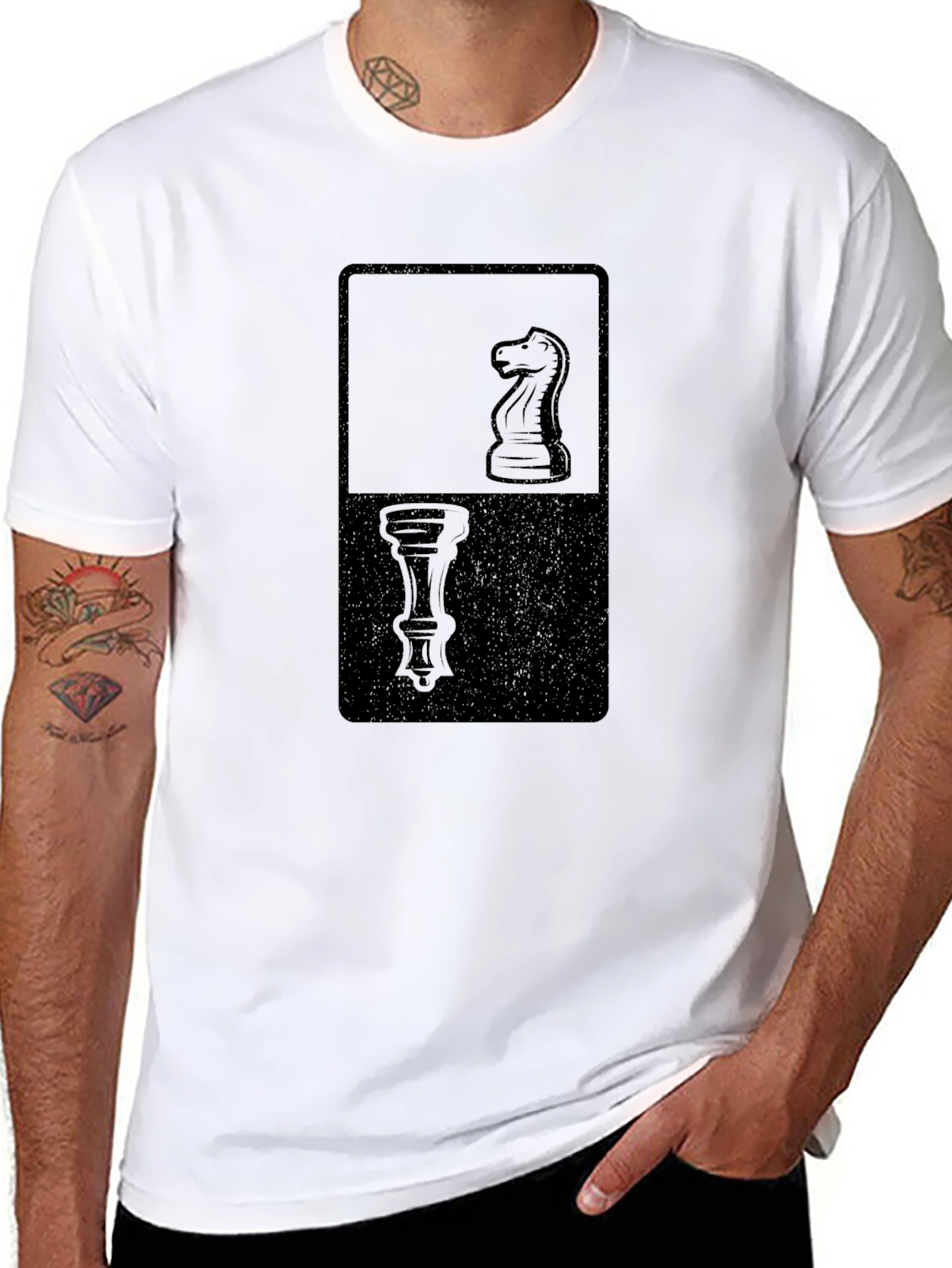 Chess Knight & Queen T-Shirt