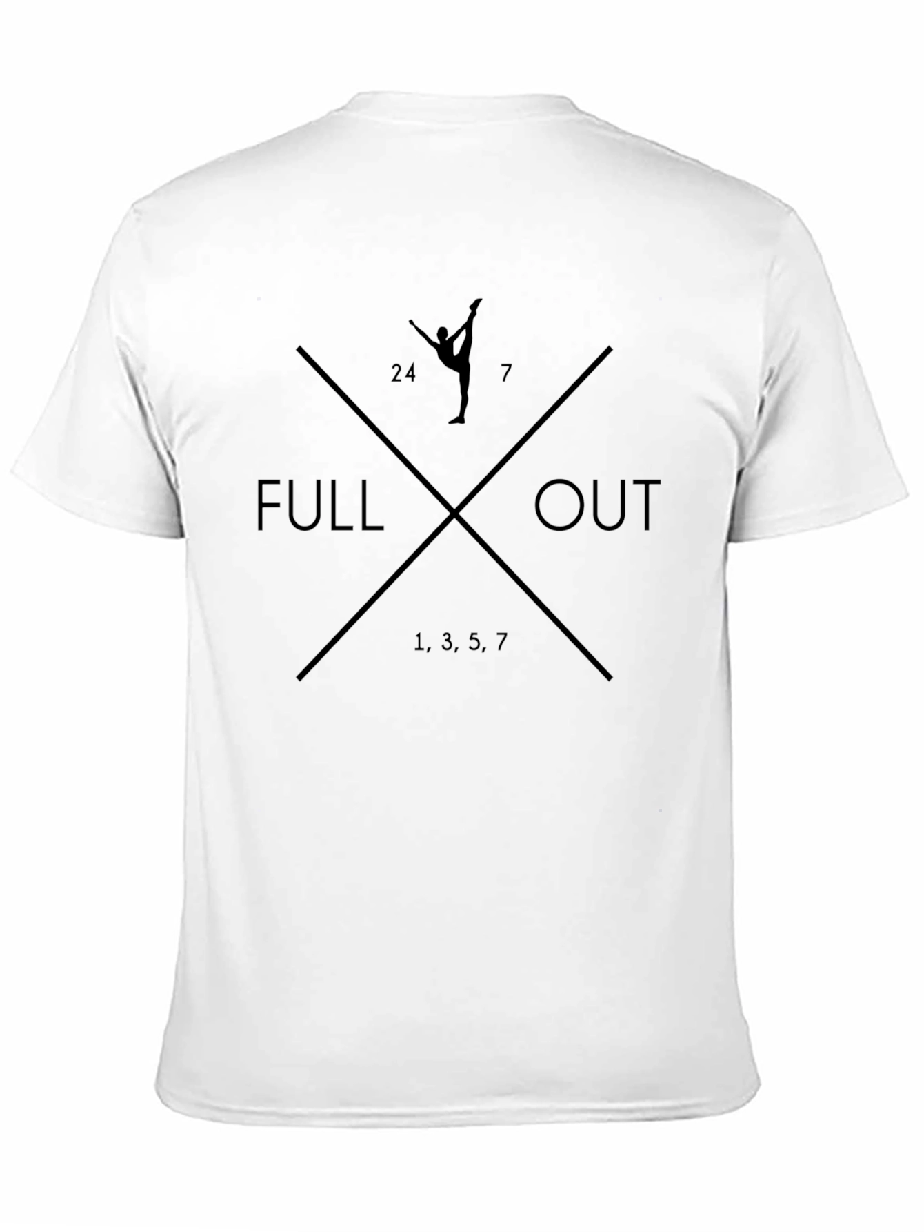 Full Out Gymnastics Graphic T-Shirt