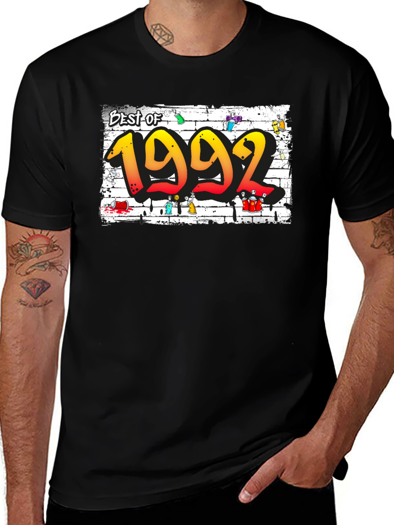 Best of 1992 Graffiti Style T-Shirt
