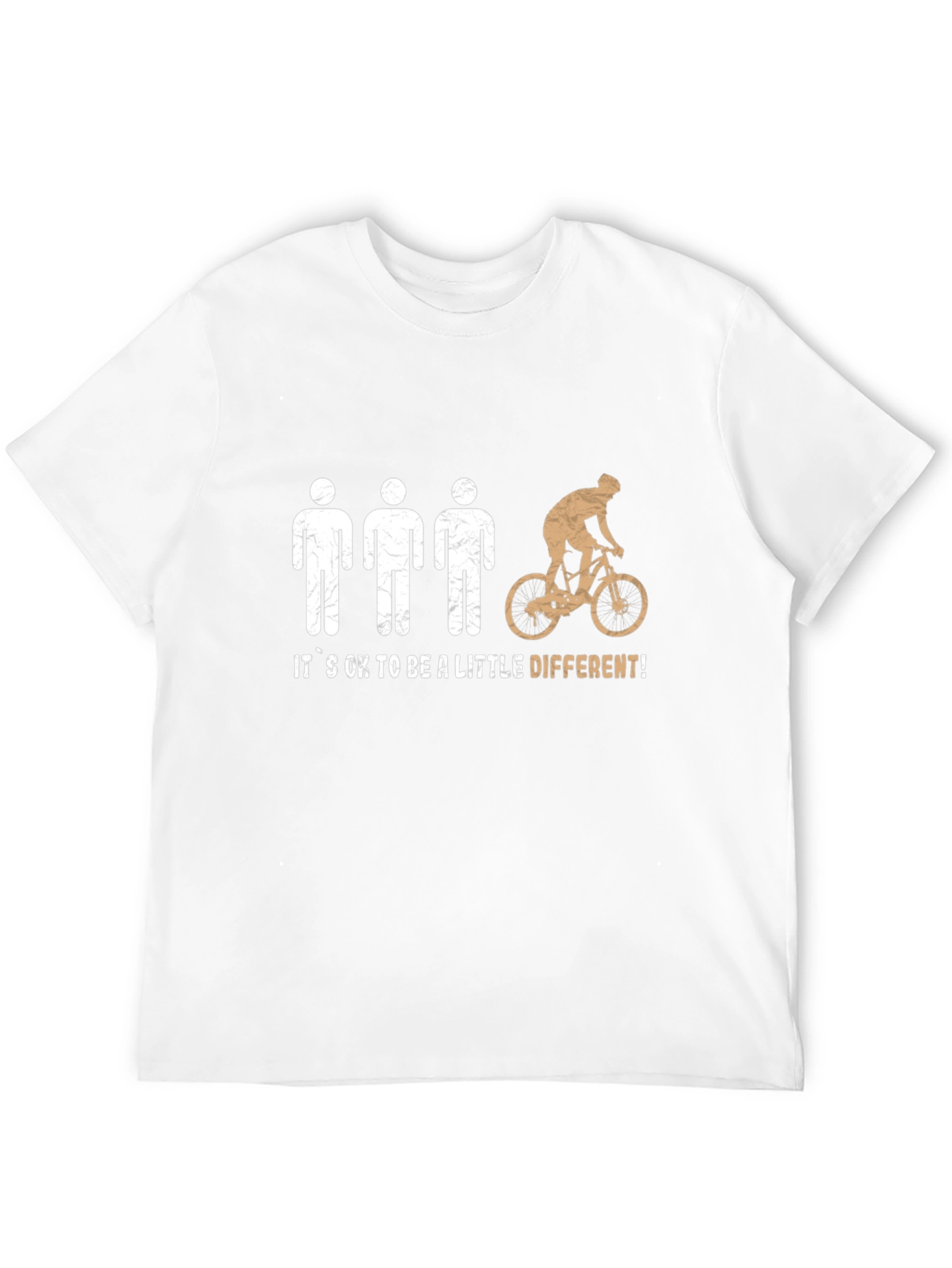 Its Okay to Be Different Cyclist T-Shirt