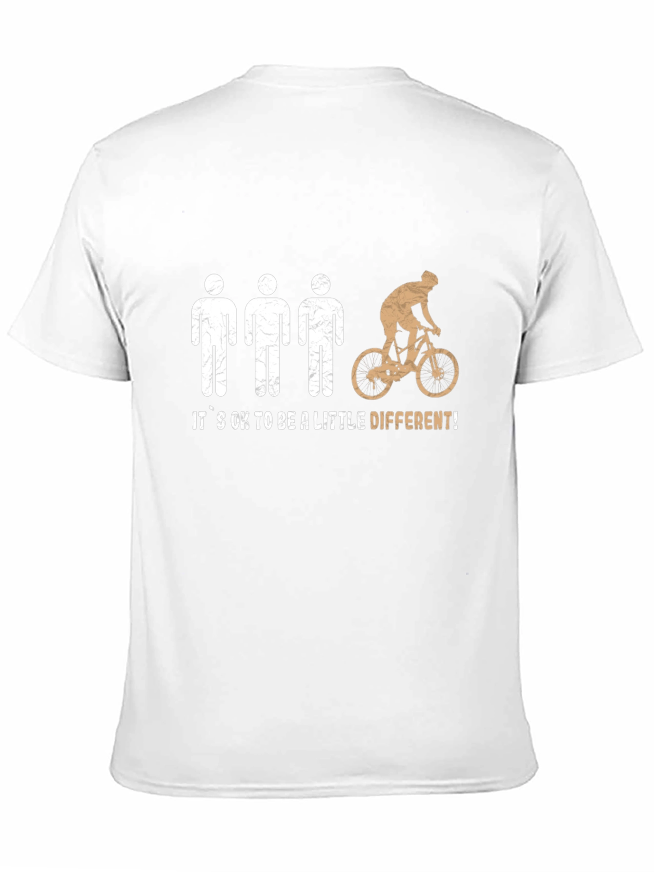 Its Okay to Be Different Cyclist T-Shirt
