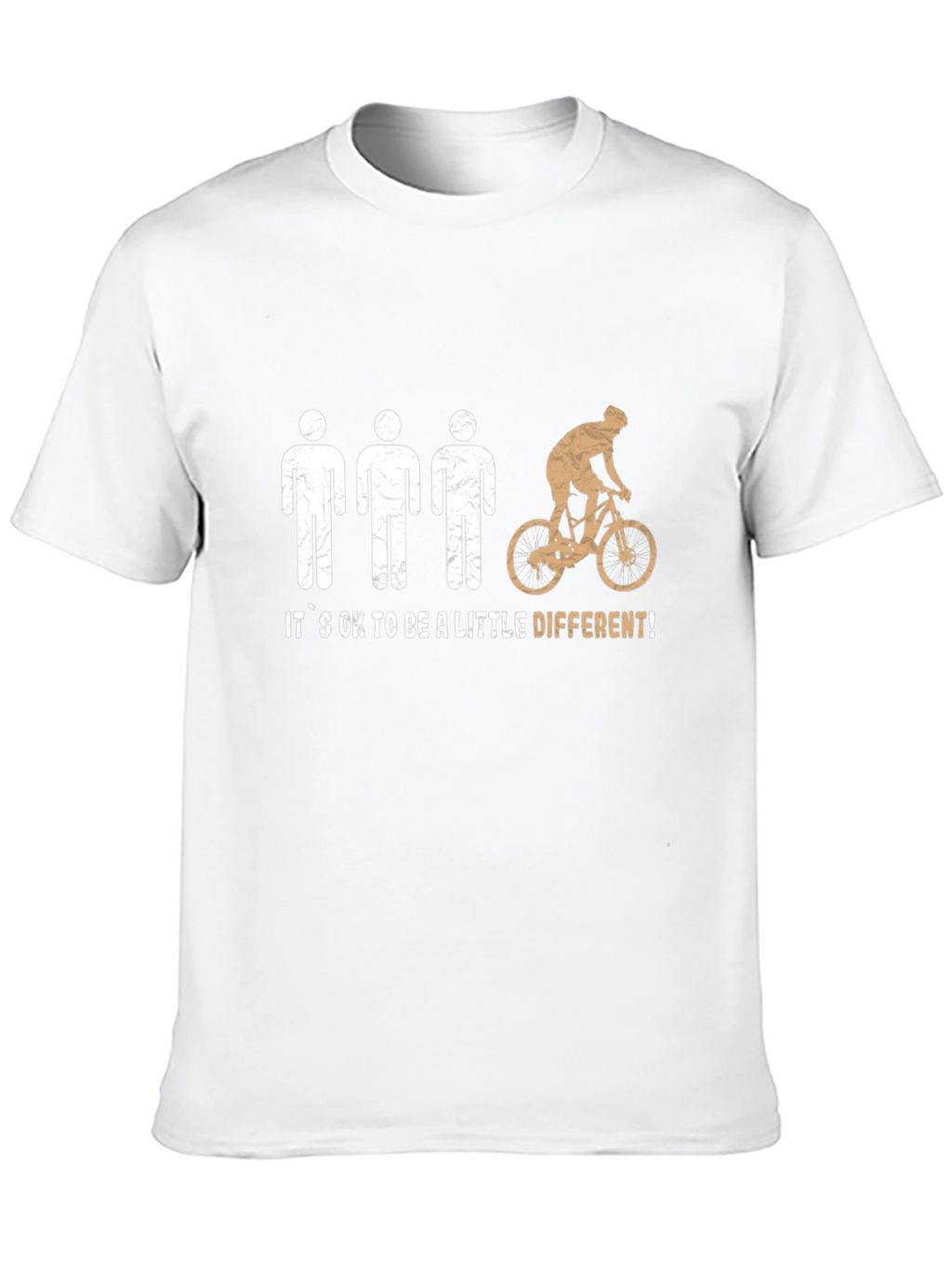 Its Okay to Be Different Cyclist T-Shirt