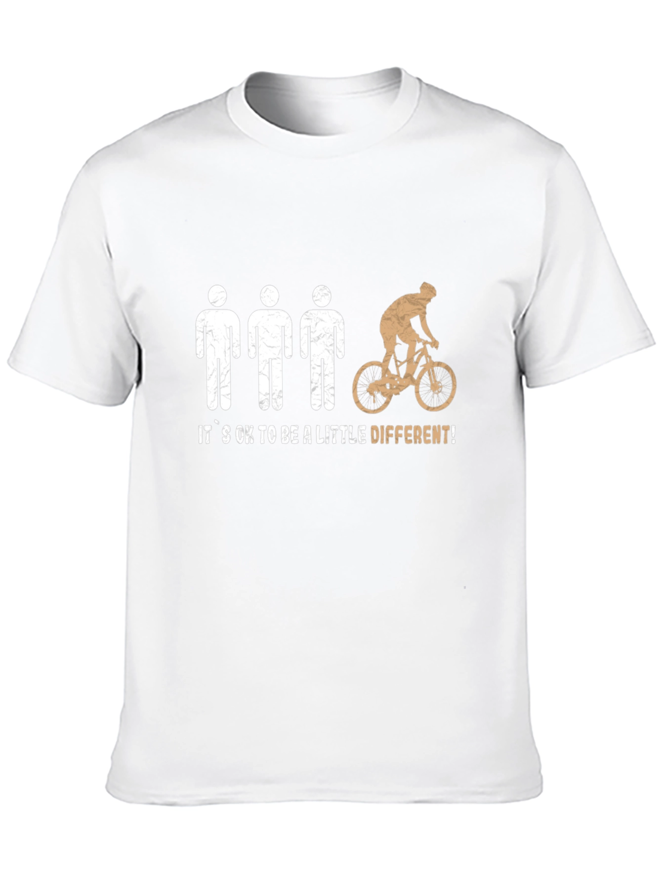 Its Okay to Be Different Cyclist T-Shirt