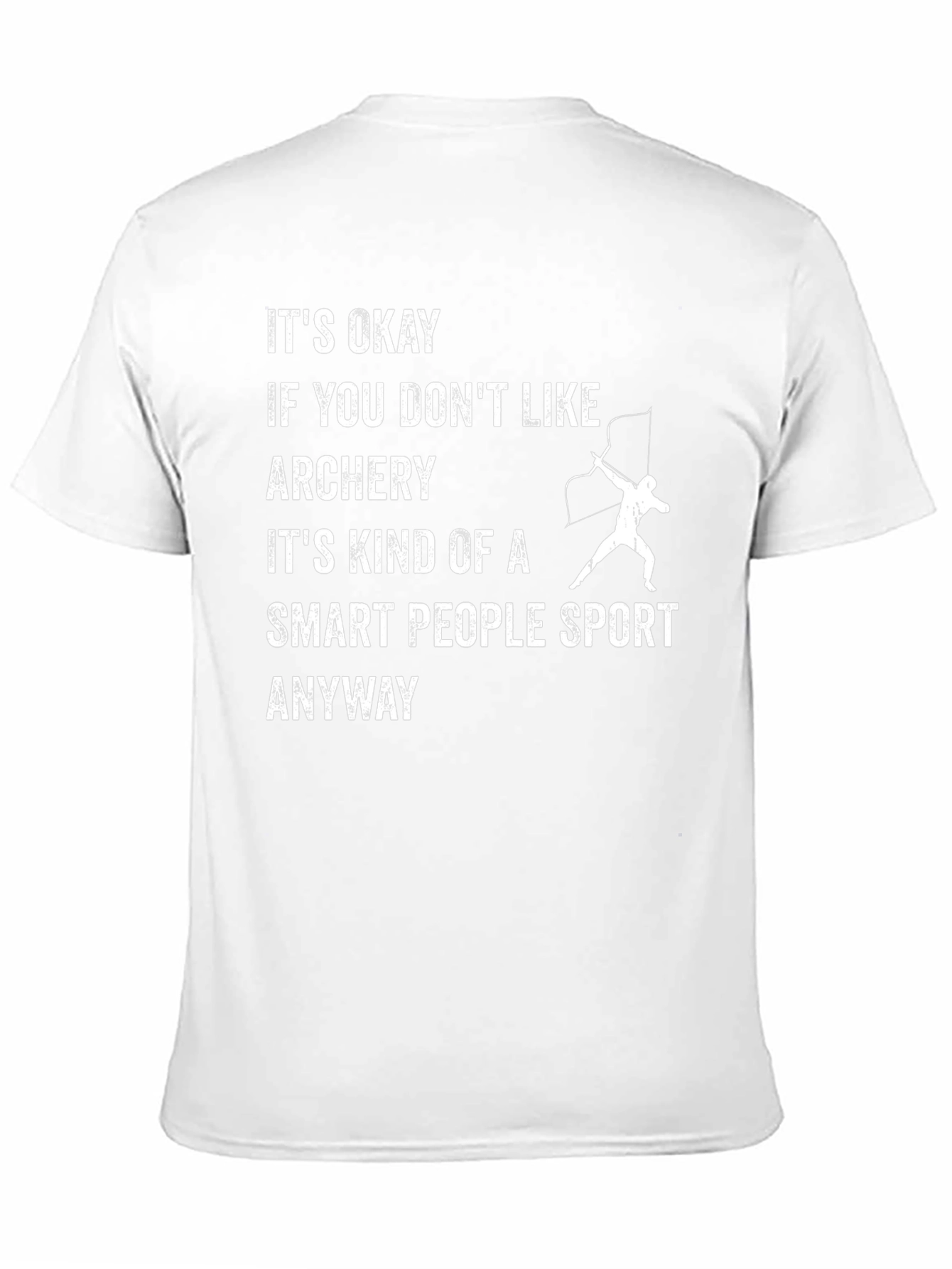 Funny Archery T-Shirt - Smart People Sport Tee