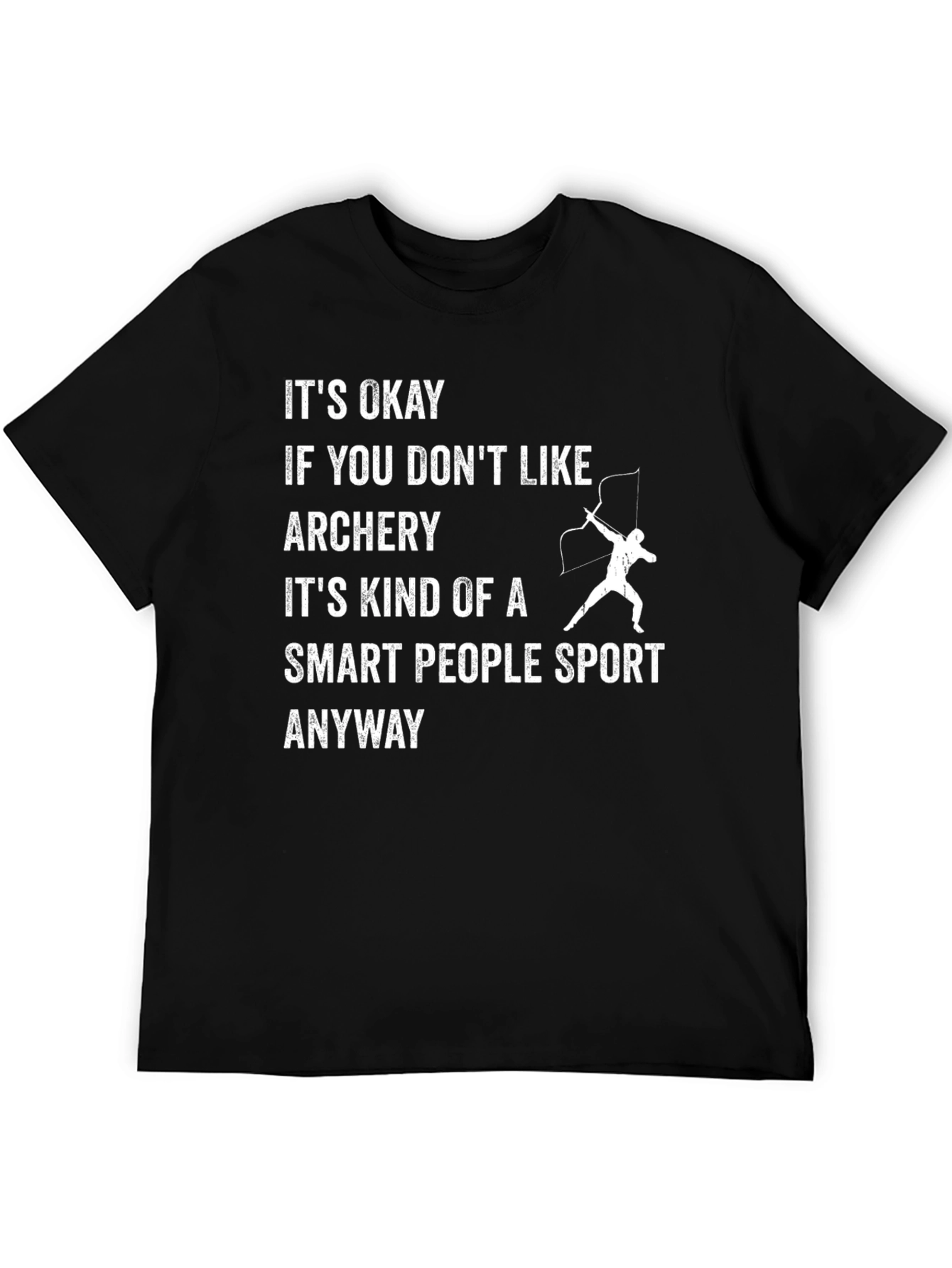Funny Archery T-Shirt - Smart People Sport Tee