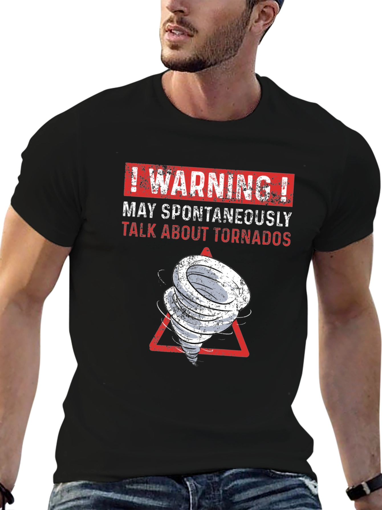 Tornado Humor Graphic T-Shirt